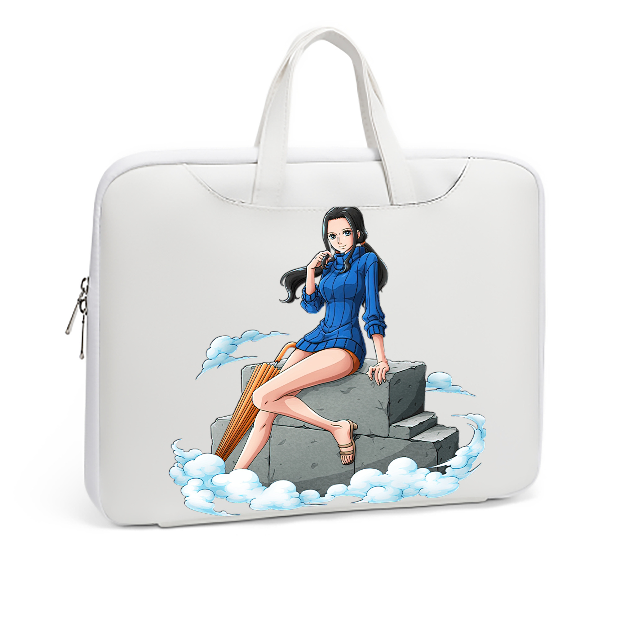 ワンピース ニコ・ロビン ONE PIECE Nico Robin レザーラップトップバッグ　ノートパソコンケース