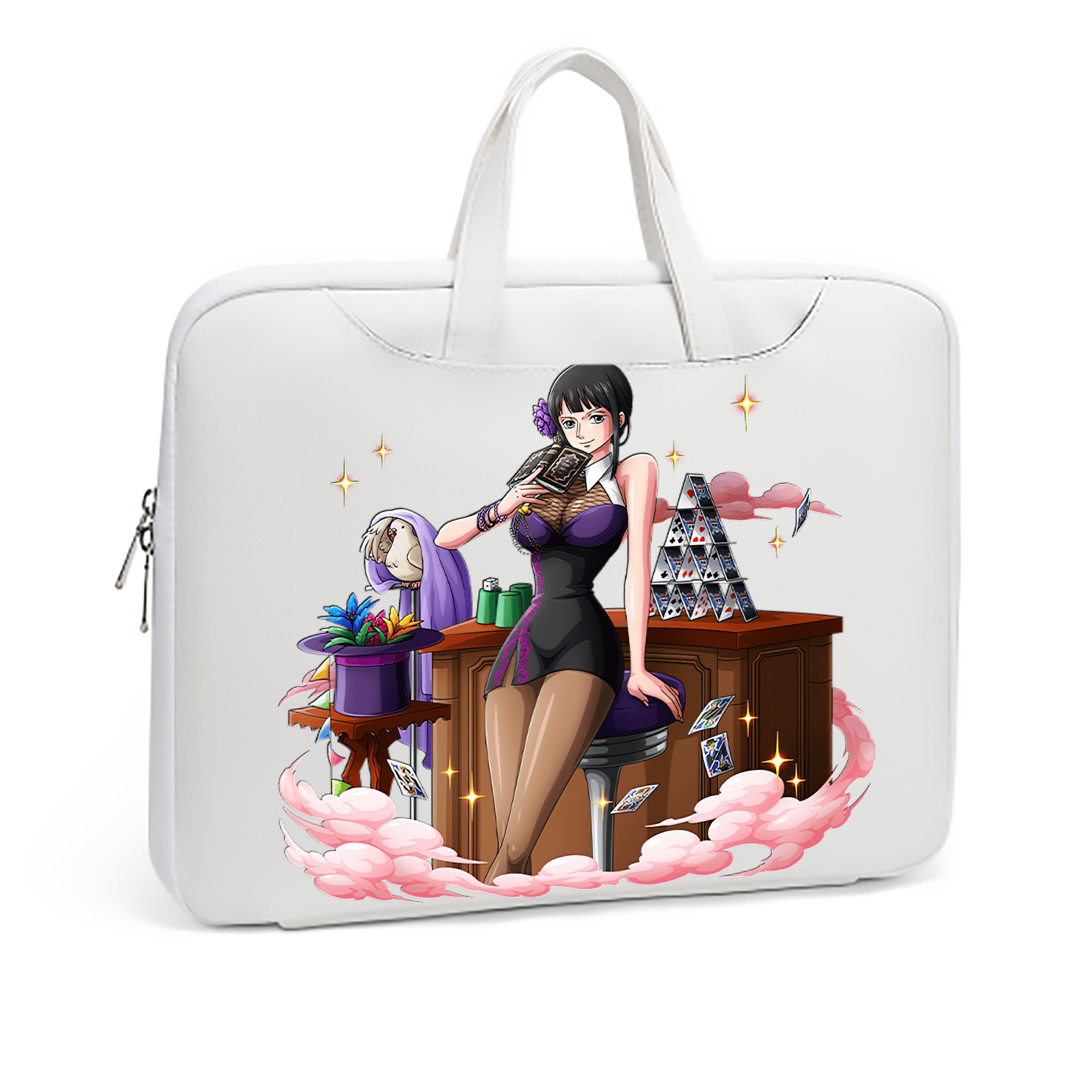 ワンピース ニコ・ロビン ONE PIECE Nico Robin レザーラップトップバッグ　ノートパソコンケース