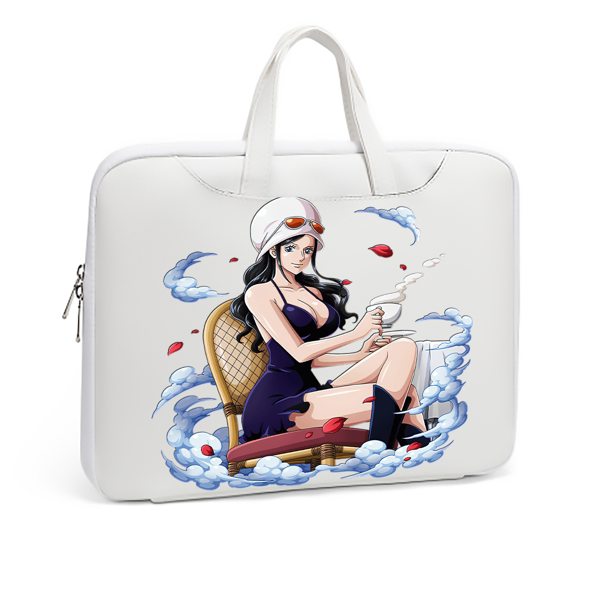 ワンピース ニコ・ロビン ONE PIECE Nico Robin レザーラップトップバッグ　ノートパソコンケース