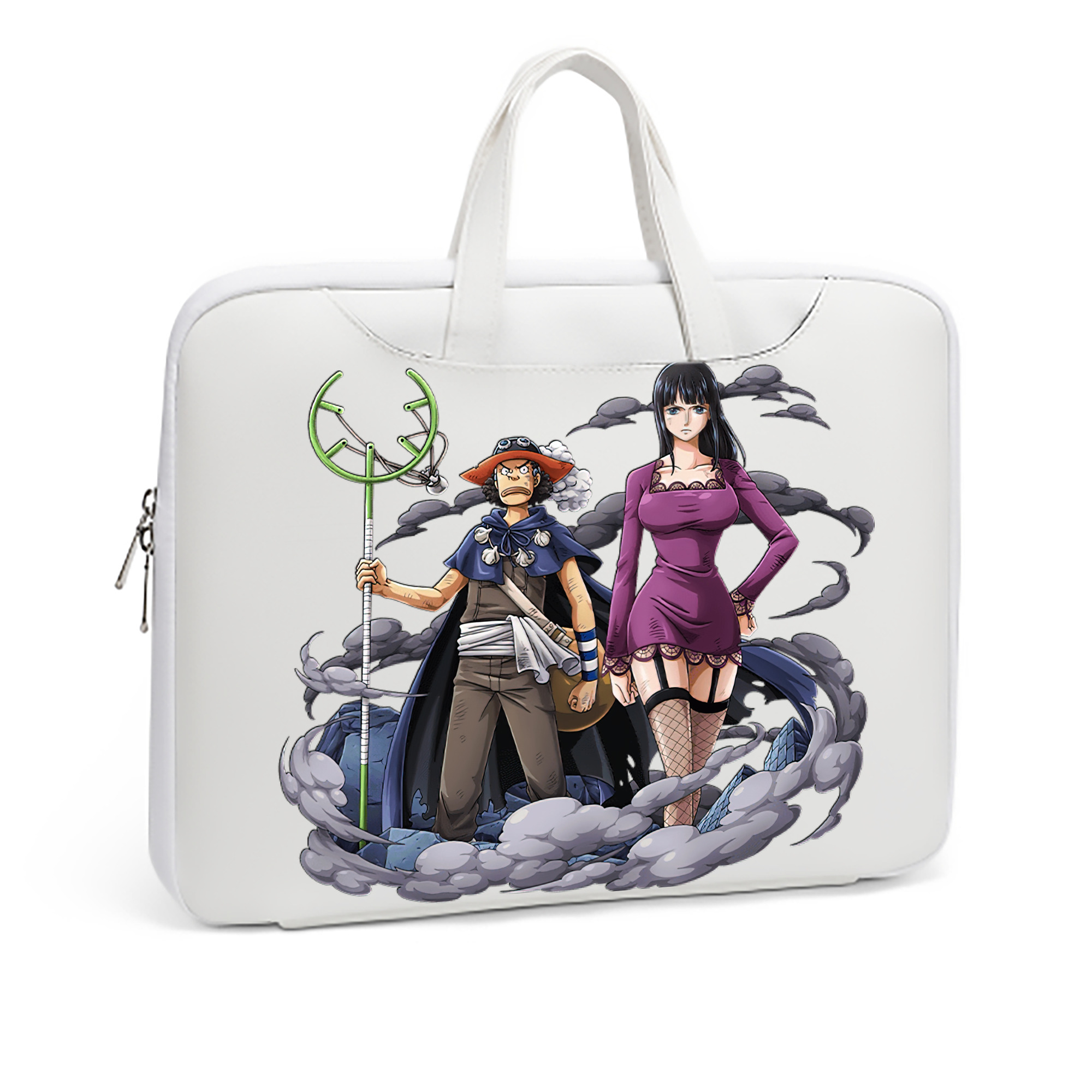 ワンピース ニコ・ロビン ONE PIECE Nico Robin レザーラップトップバッグ　ノートパソコンケース