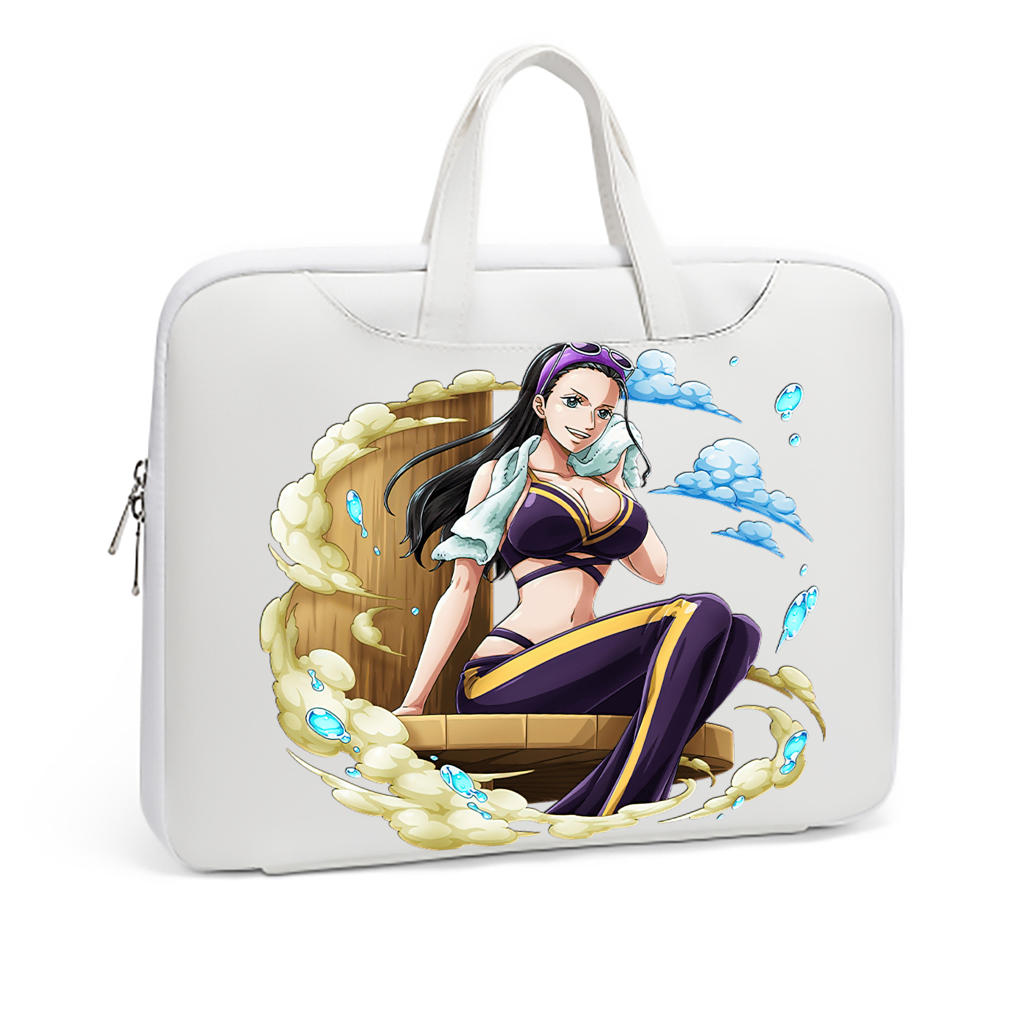 ワンピース ニコ・ロビン ONE PIECE Nico Robin レザーラップトップバッグ　ノートパソコンケース