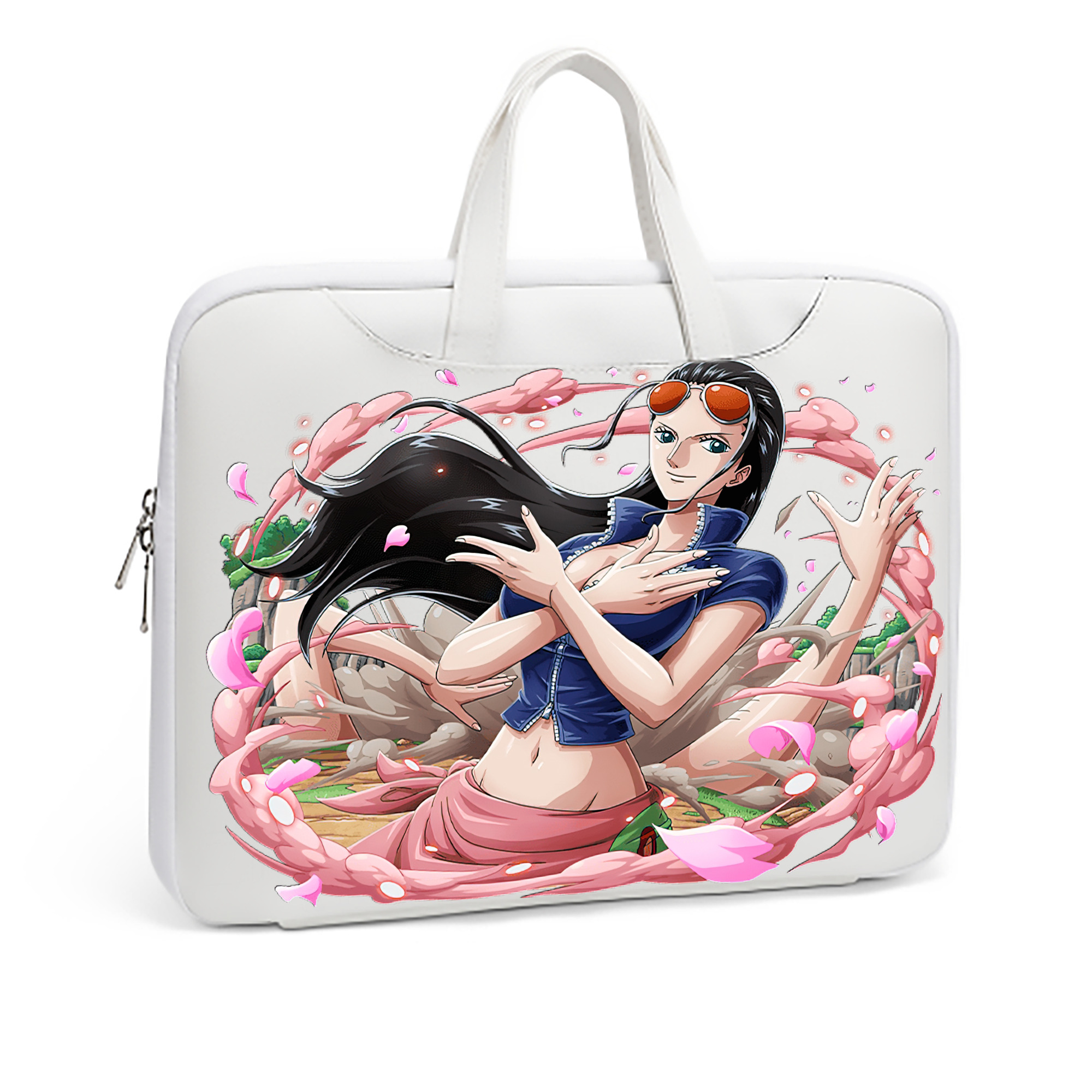 ワンピース ニコ・ロビン ONE PIECE Nico Robin レザーラップトップバッグ　ノートパソコンケース