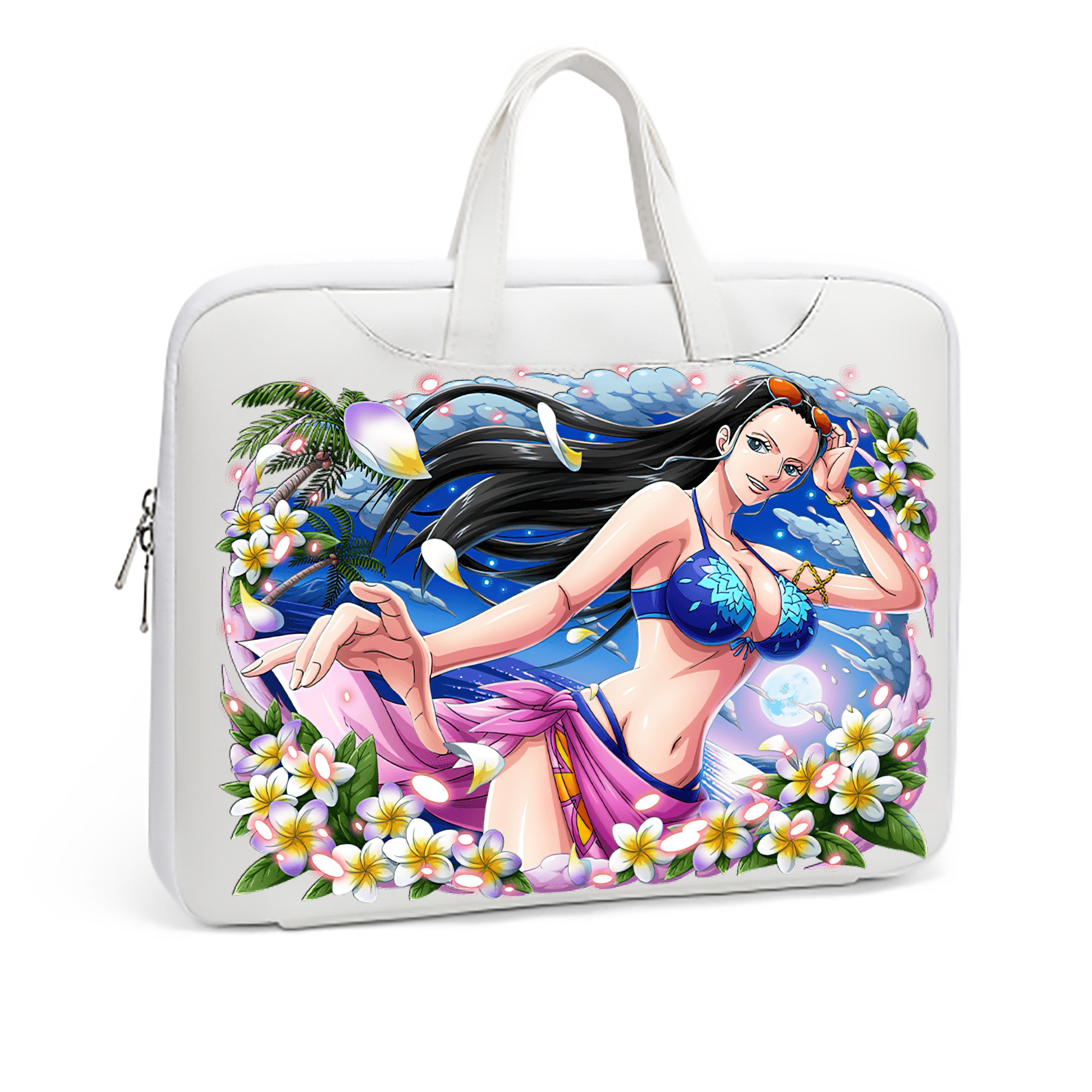 ワンピース ニコ・ロビン ONE PIECE Nico Robin レザーラップトップバッグ　ノートパソコンケース