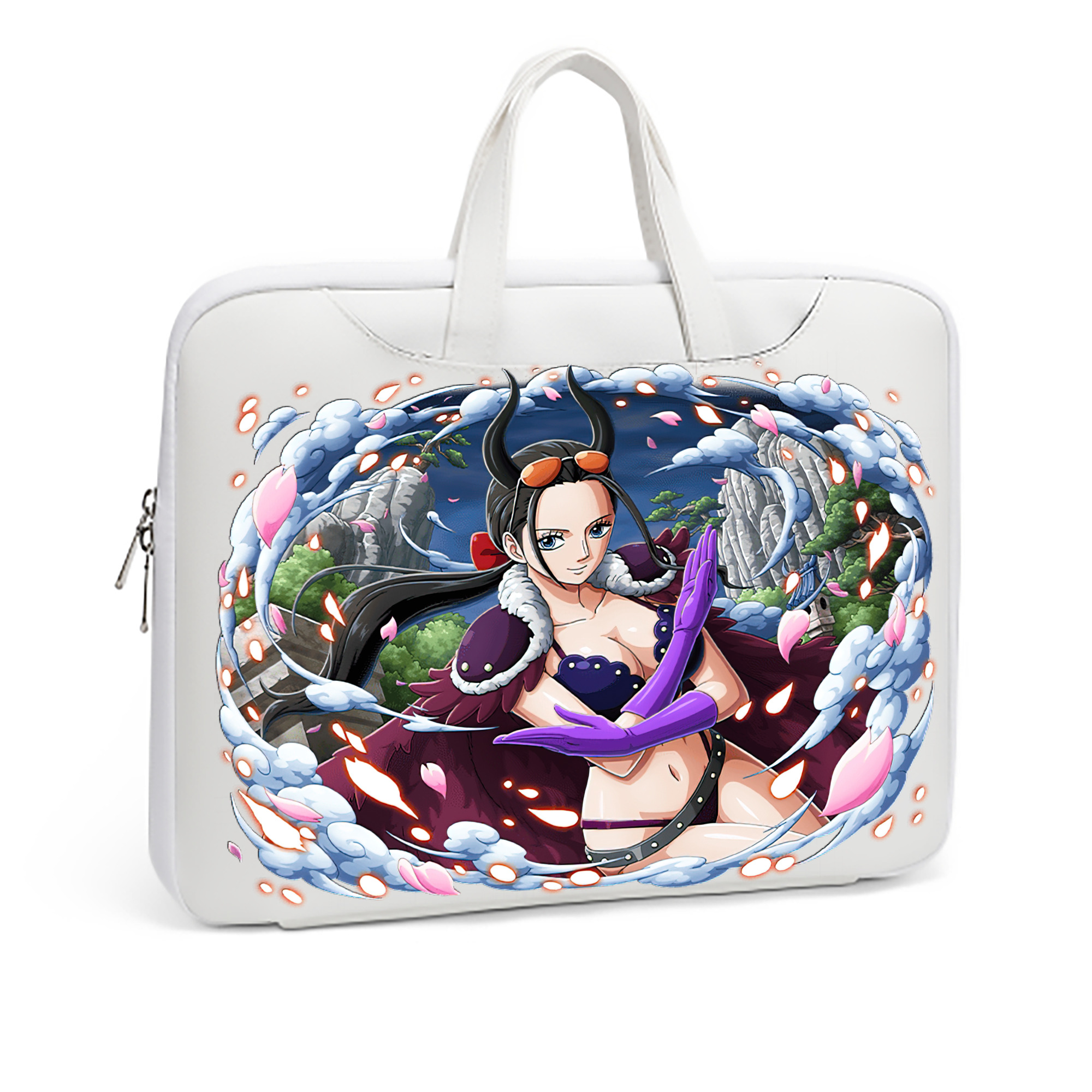 ワンピース ニコ・ロビン ONE PIECE Nico Robin レザーラップトップバッグ　ノートパソコンケース