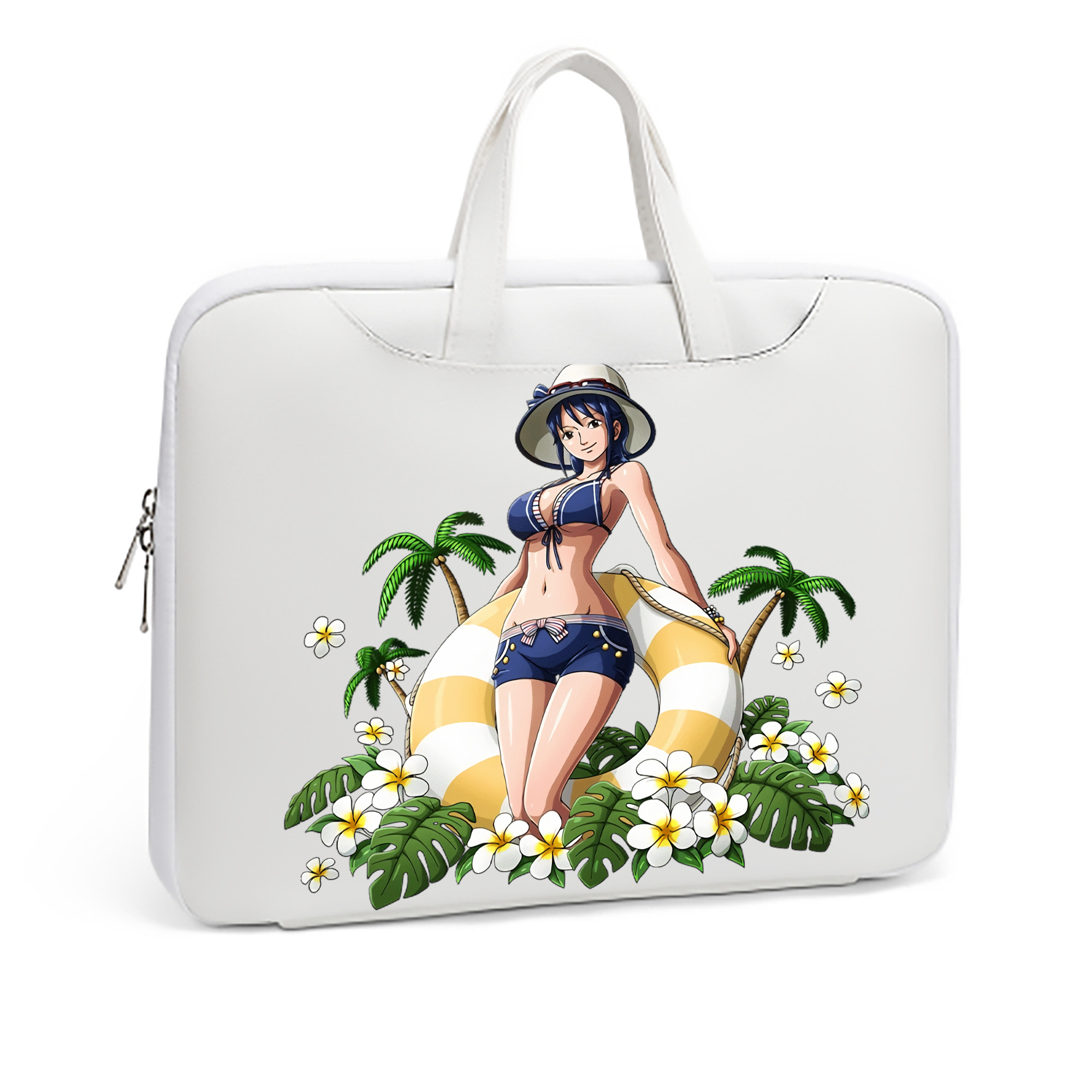 ワンピース ニコ・ロビン ONE PIECE Nico Robin レザーラップトップバッグ　ノートパソコンケース