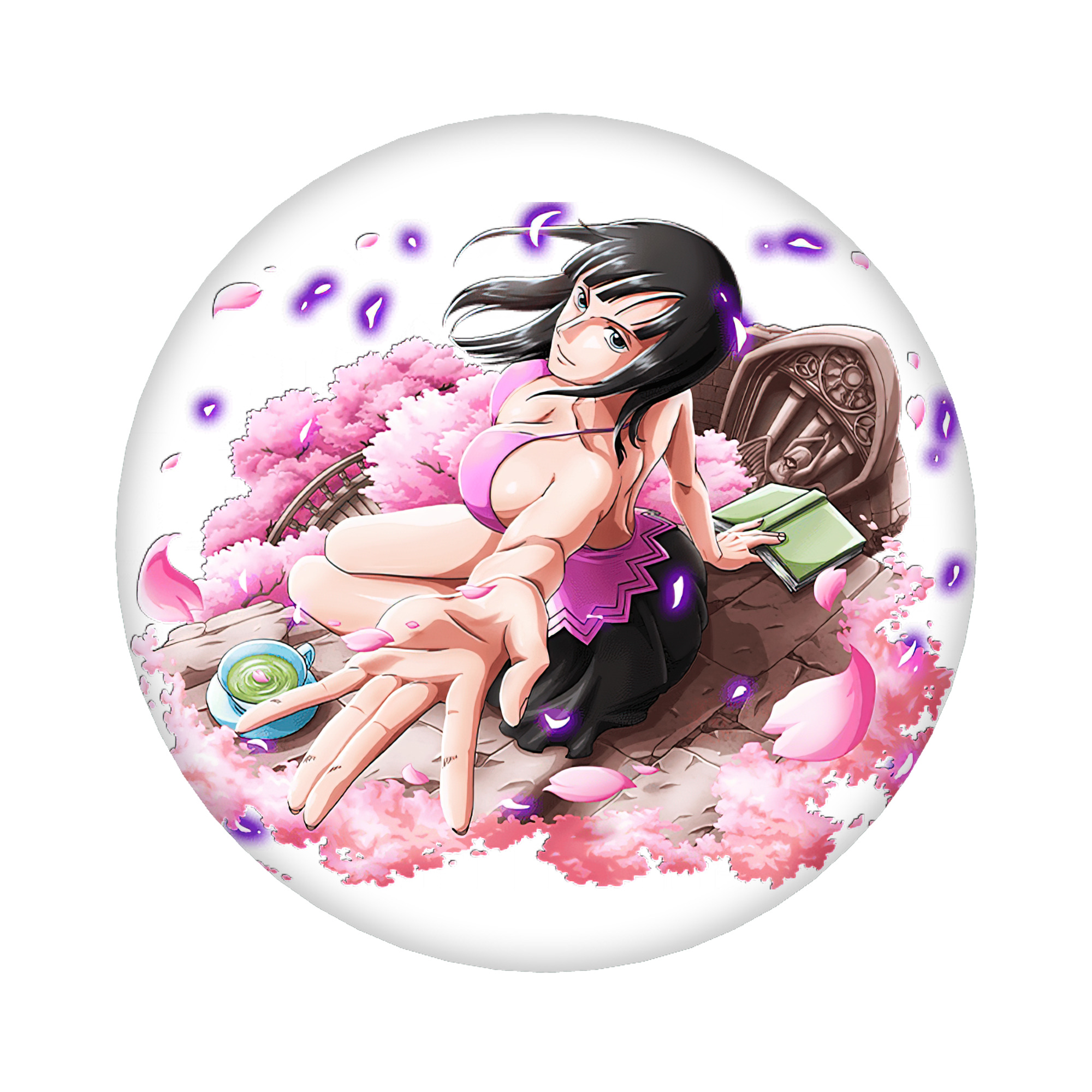 （画像用） ワンピース ニコ・ロビン ONE PIECE Nico Robin 6cm 缶バッジ 複数セット