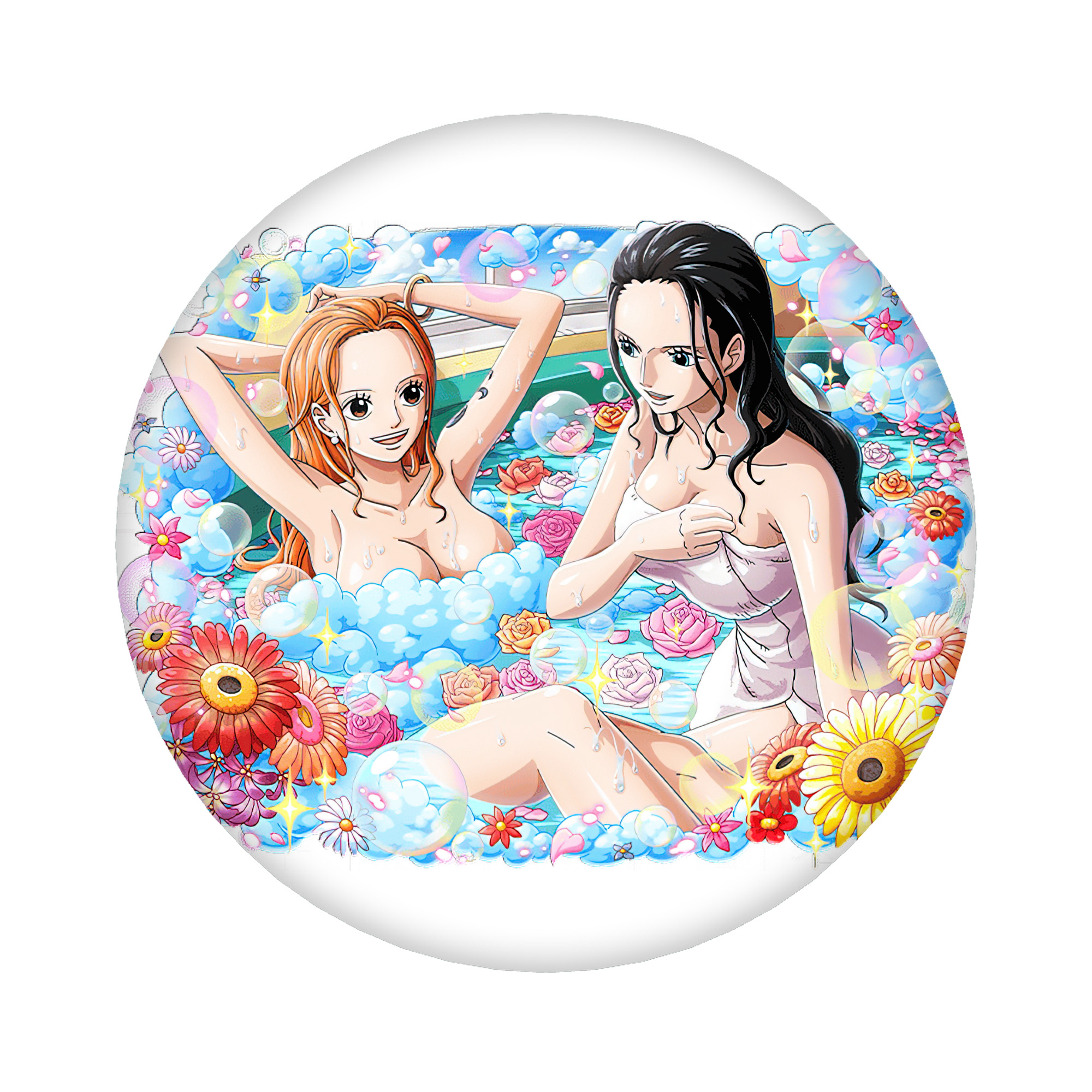 （画像用） ワンピース ニコ・ロビン ONE PIECE Nico Robin 6cm 缶バッジ 複数セット