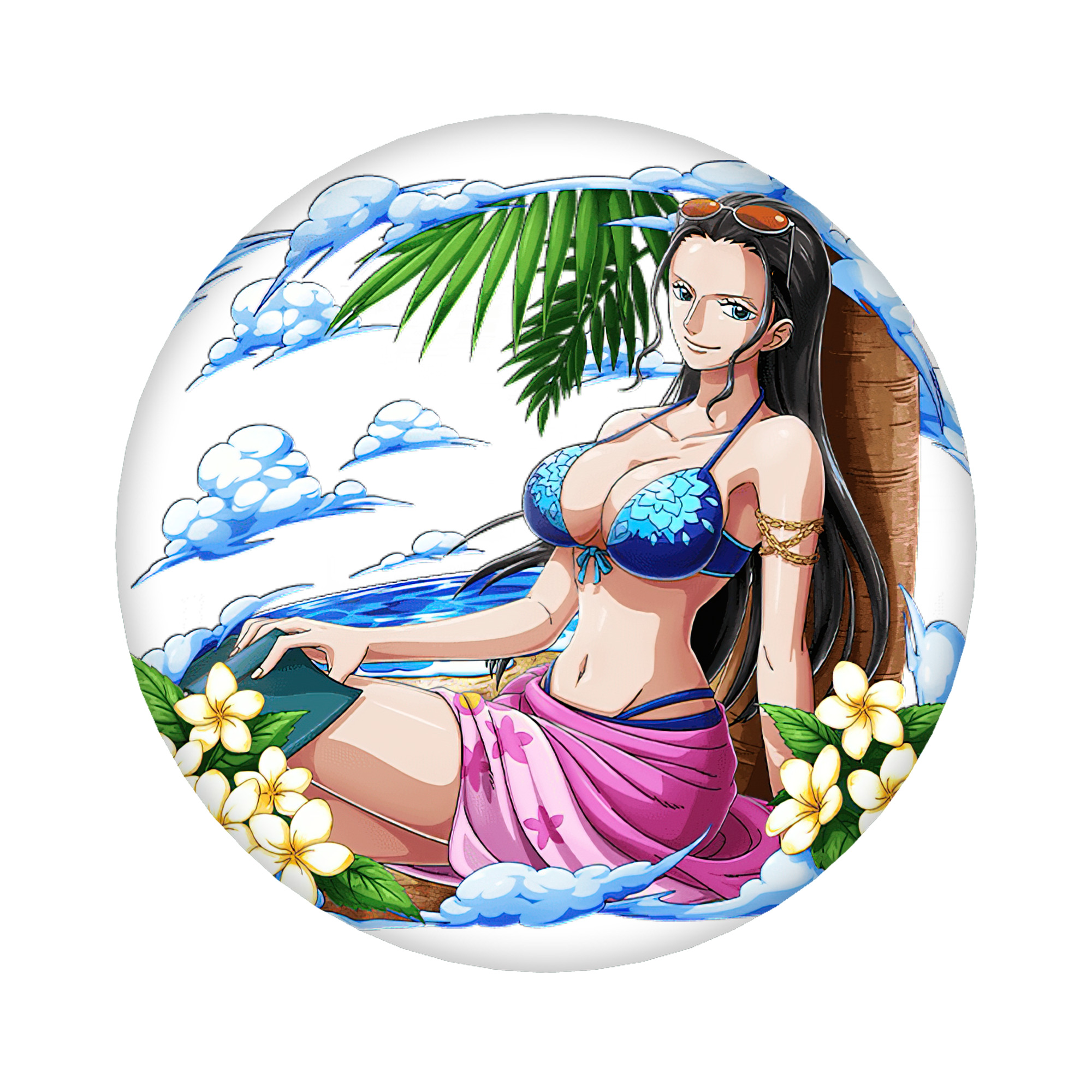 （画像用） ワンピース ニコ・ロビン ONE PIECE Nico Robin 6cm 缶バッジ 複数セット