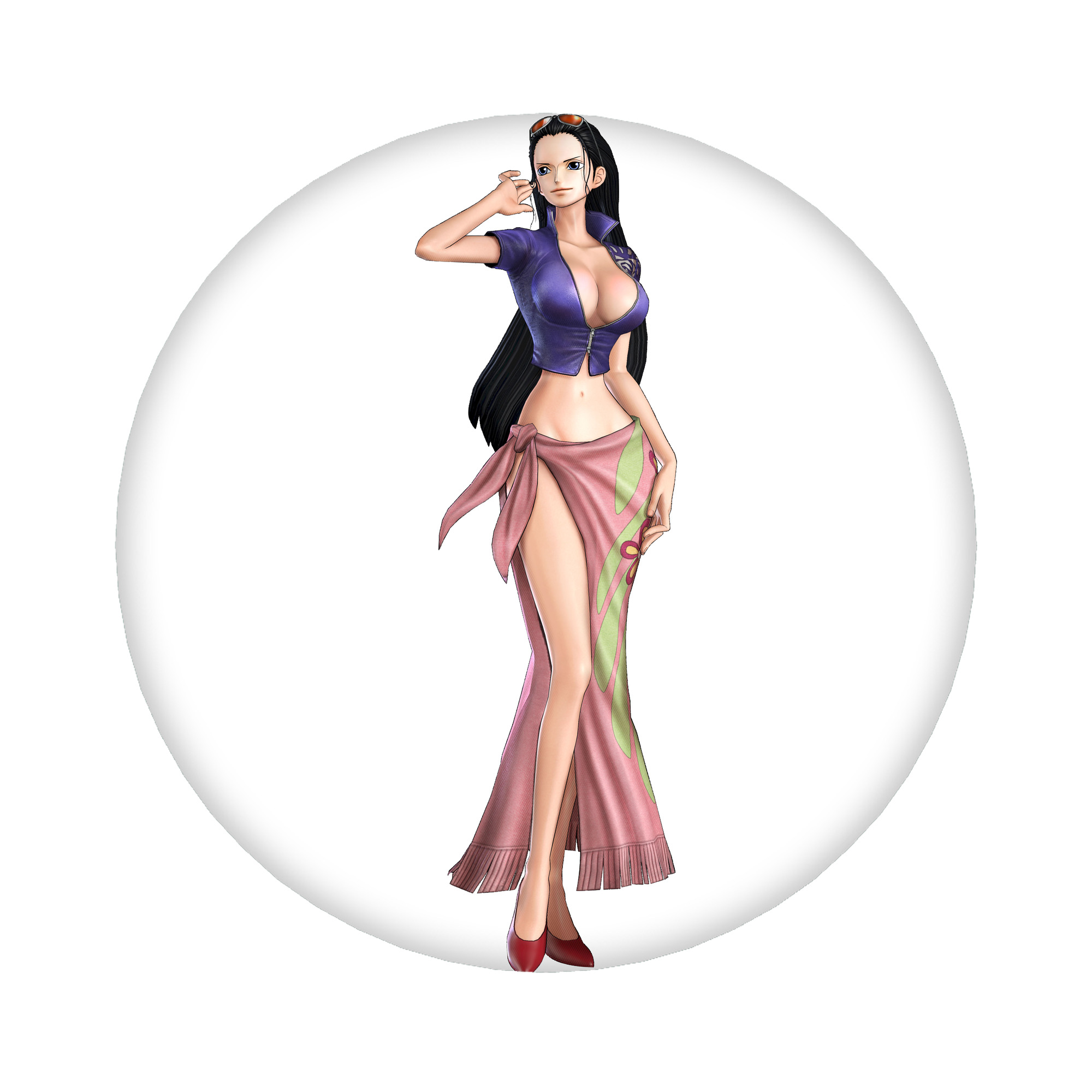 （画像用） ワンピース ニコ・ロビン ONE PIECE Nico Robin 6cm 缶バッジ 複数セット