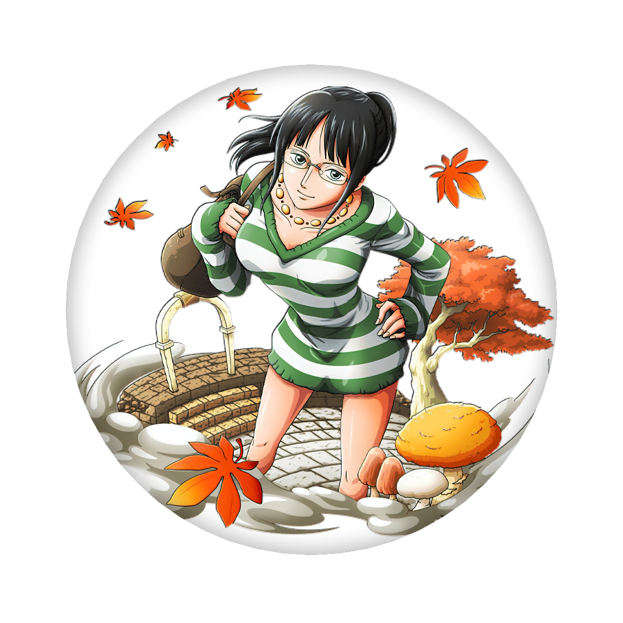 （画像用） ワンピース ニコ・ロビン ONE PIECE Nico Robin 6cm 缶バッジ 複数セット
