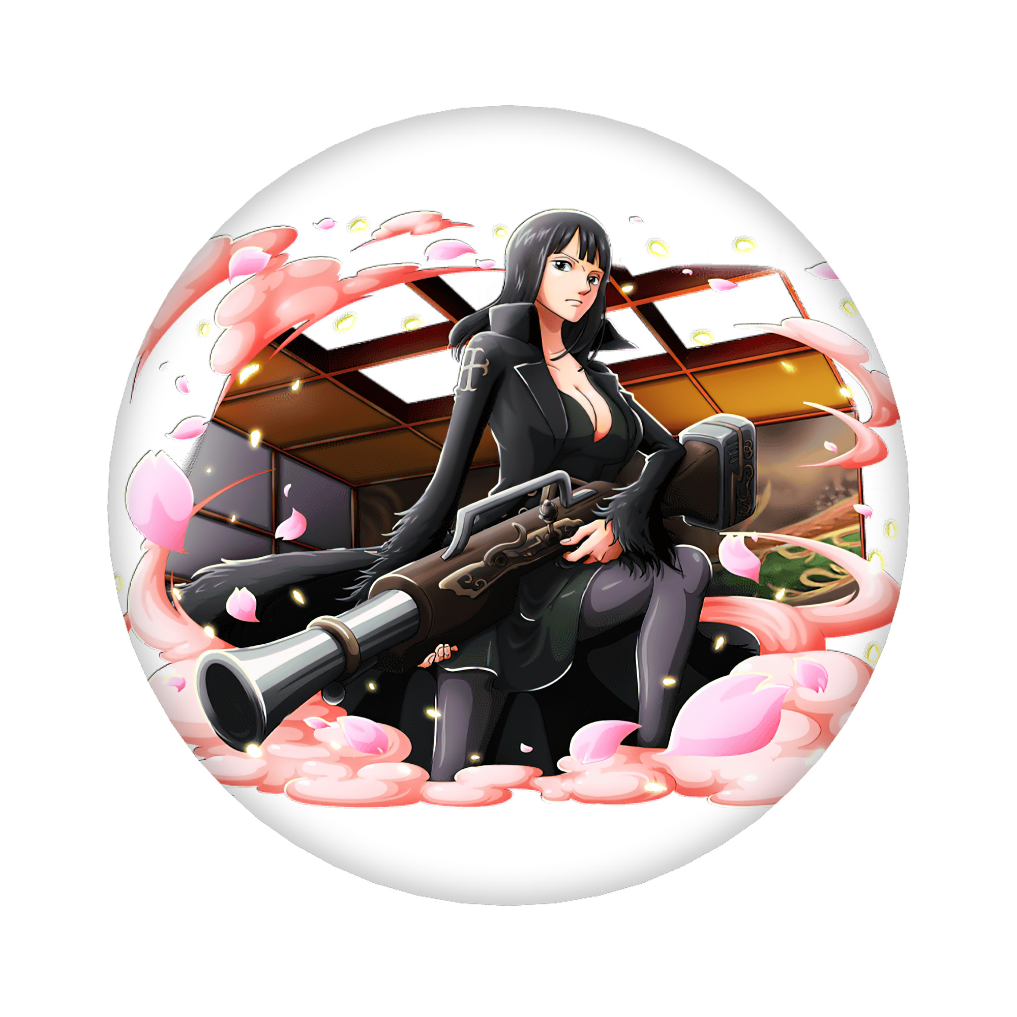 （画像用） ワンピース ニコ・ロビン ONE PIECE Nico Robin 6cm 缶バッジ 複数セット