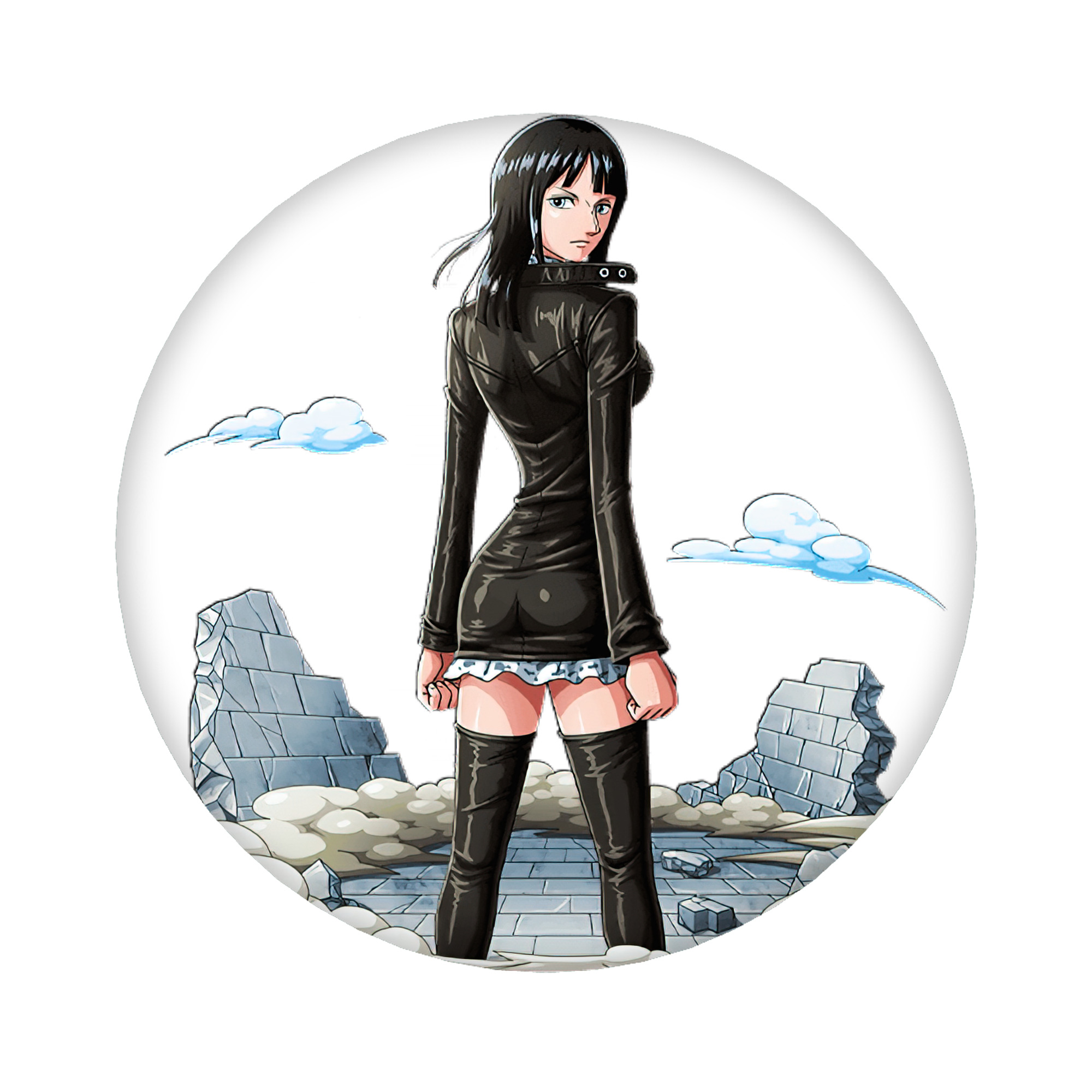 （画像用） ワンピース ニコ・ロビン ONE PIECE Nico Robin 6cm 缶バッジ 複数セット