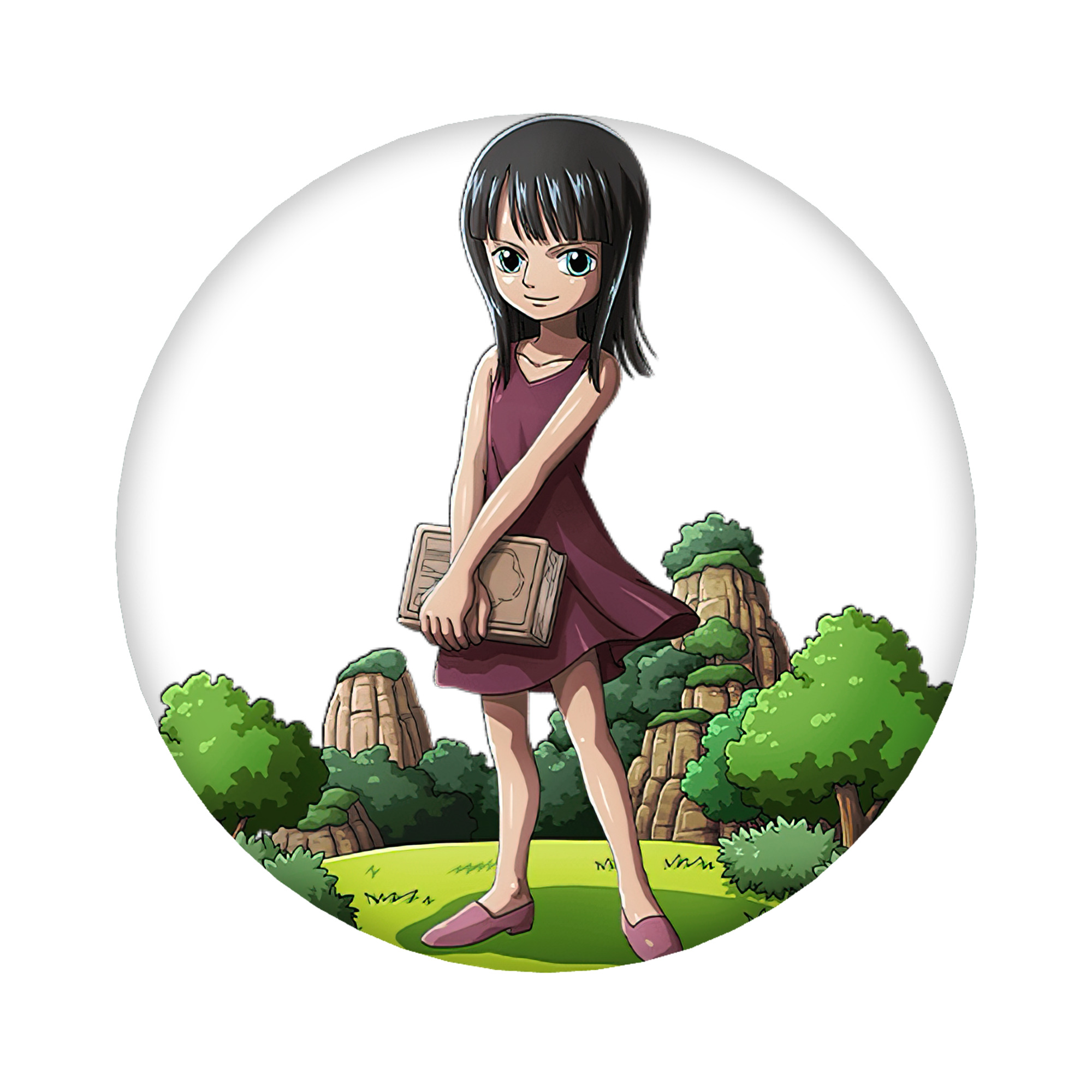 （画像用） ワンピース ニコ・ロビン ONE PIECE Nico Robin 6cm 缶バッジ 複数セット