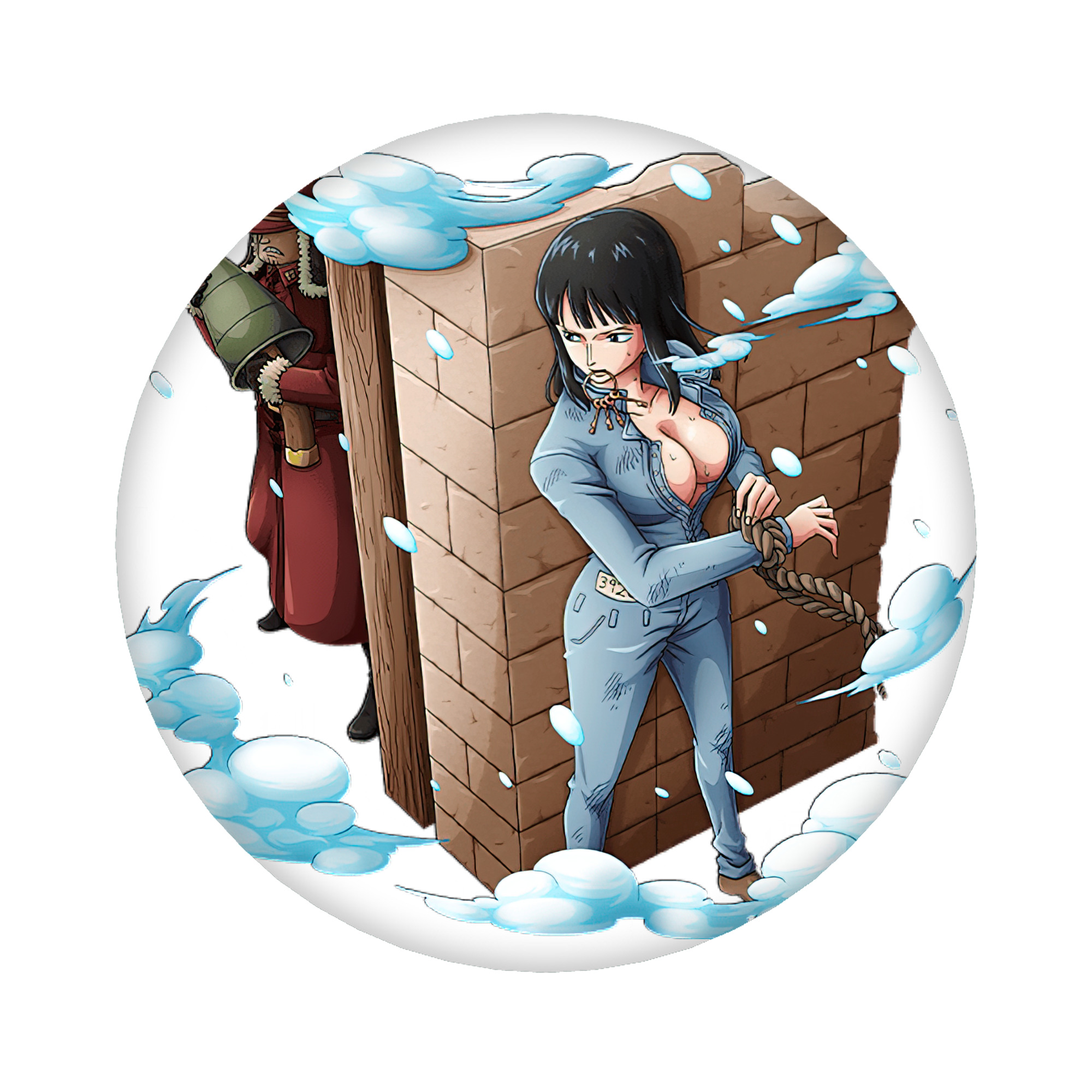 （画像用） ワンピース ニコ・ロビン ONE PIECE Nico Robin 6cm 缶バッジ 複数セット