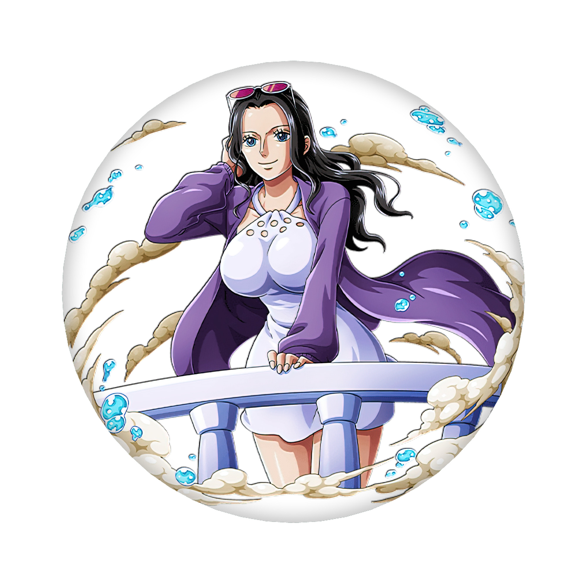 （画像用） ワンピース ニコ・ロビン ONE PIECE Nico Robin 6cm 缶バッジ 複数セット