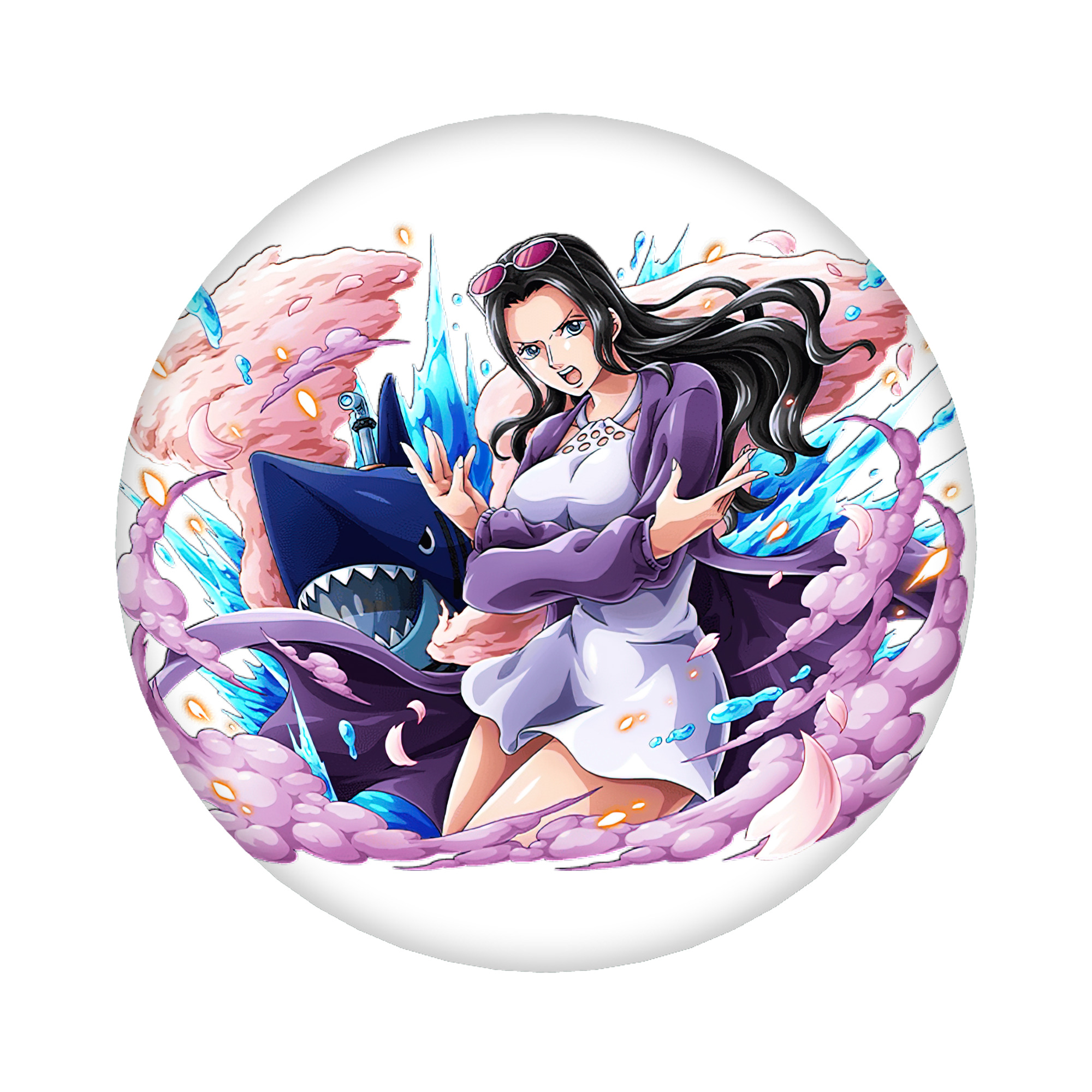 （画像用） ワンピース ニコ・ロビン ONE PIECE Nico Robin 6cm 缶バッジ 複数セット