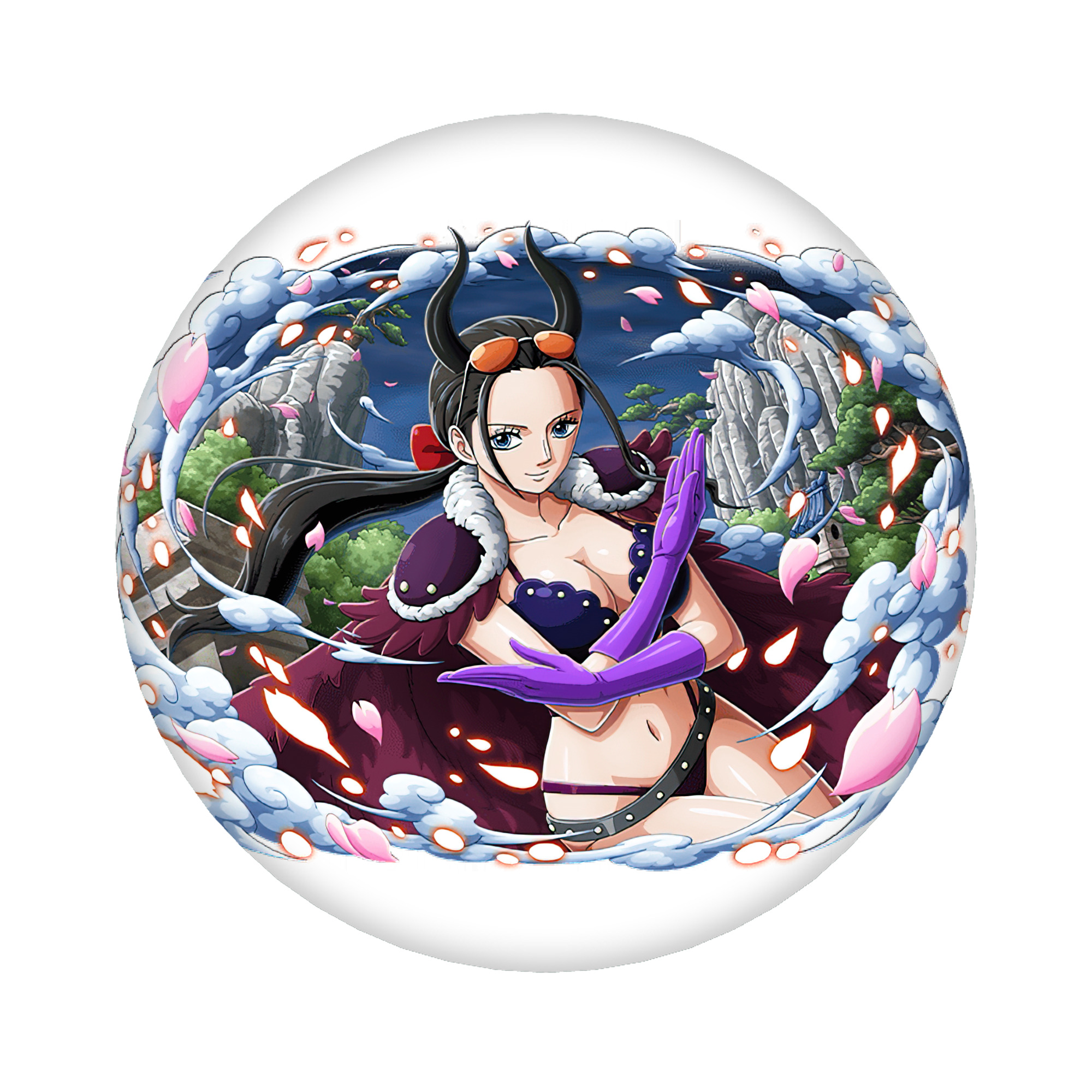 （画像用） ワンピース ニコ・ロビン ONE PIECE Nico Robin 6cm 缶バッジ 複数セット