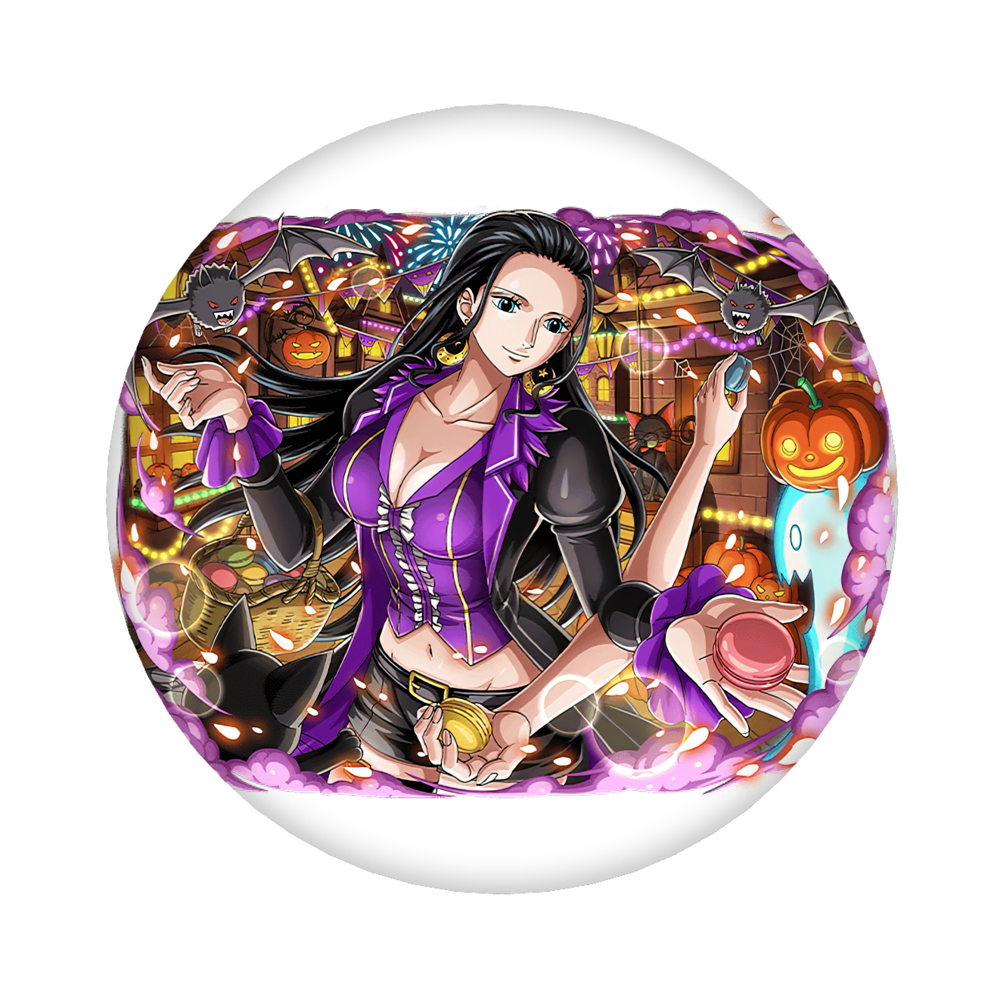 （画像用） ワンピース ニコ・ロビン ONE PIECE Nico Robin 6cm 缶バッジ 複数セット