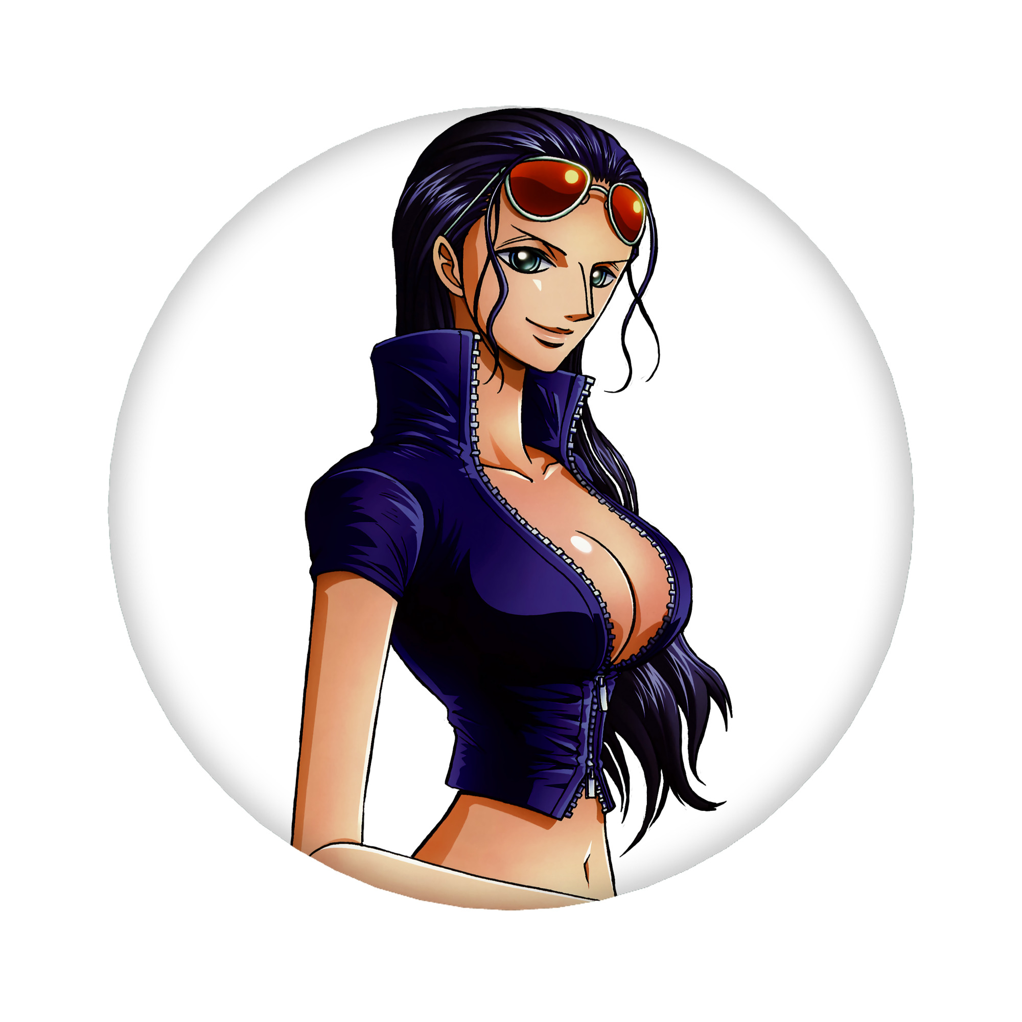 （画像用） ワンピース ニコ・ロビン ONE PIECE Nico Robin 6cm 缶バッジ 複数セット