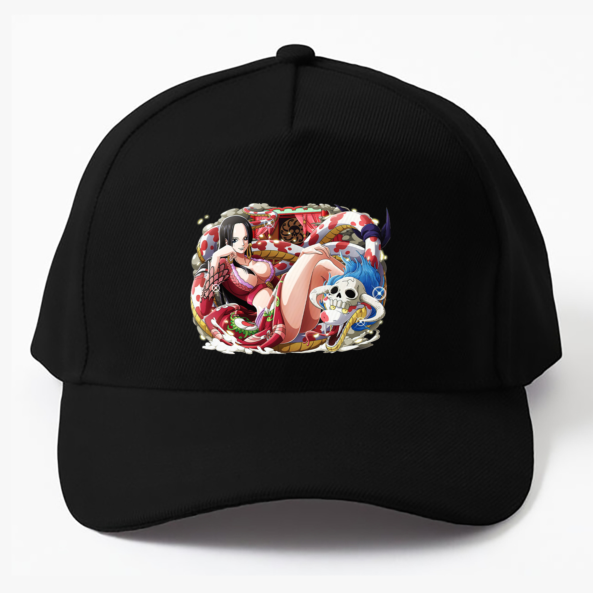 （画像用） ワンピース ボア・ハンコック ONE PIECE Boa·Hancock ベースボールキャップ 綿100％ 男女兼用 帽子 スポーツ