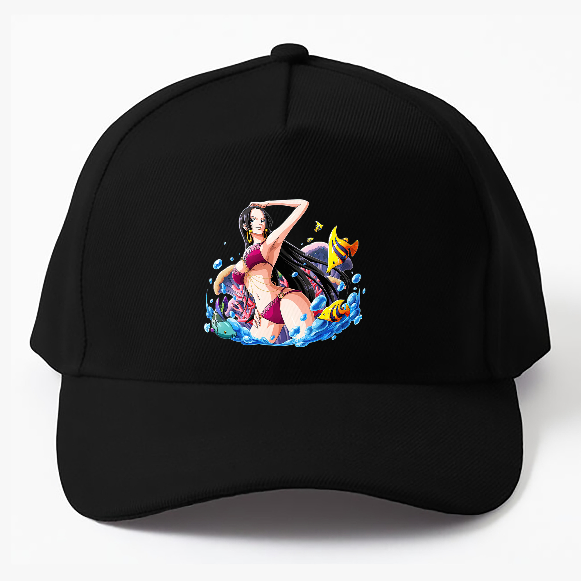 （画像用） ワンピース ボア・ハンコック ONE PIECE Boa·Hancock ベースボールキャップ 綿100％ 男女兼用 帽子 スポーツ