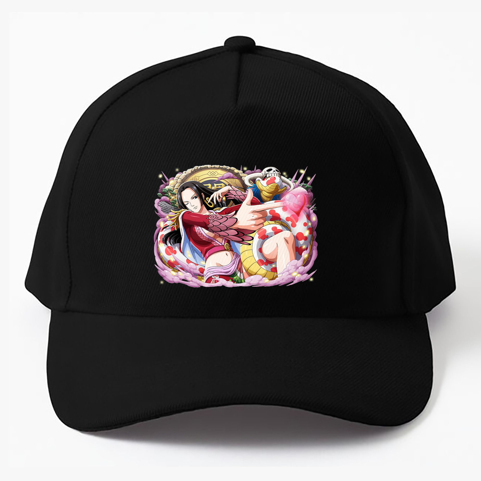 （画像用） ワンピース ボア・ハンコック ONE PIECE Boa·Hancock ベースボールキャップ 綿100％ 男女兼用 帽子 スポーツ