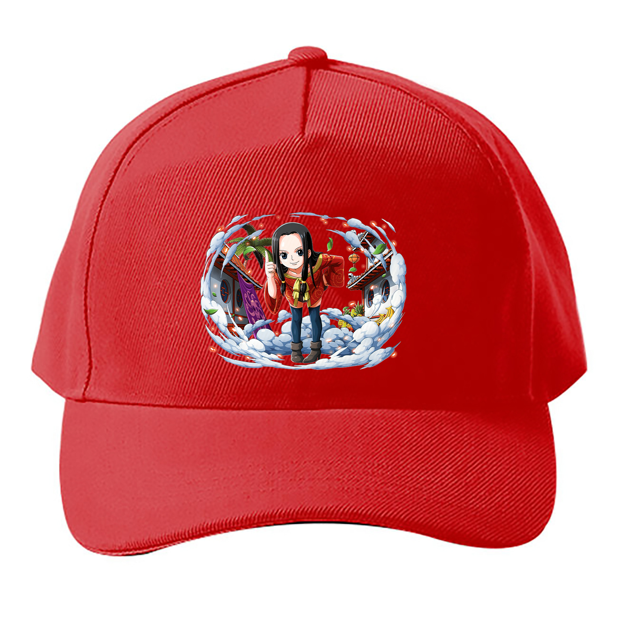 （画像用） ワンピース ボア・ハンコック ONE PIECE Boa·Hancock ベースボールキャップ 綿100％ 男女兼用 帽子 スポーツ