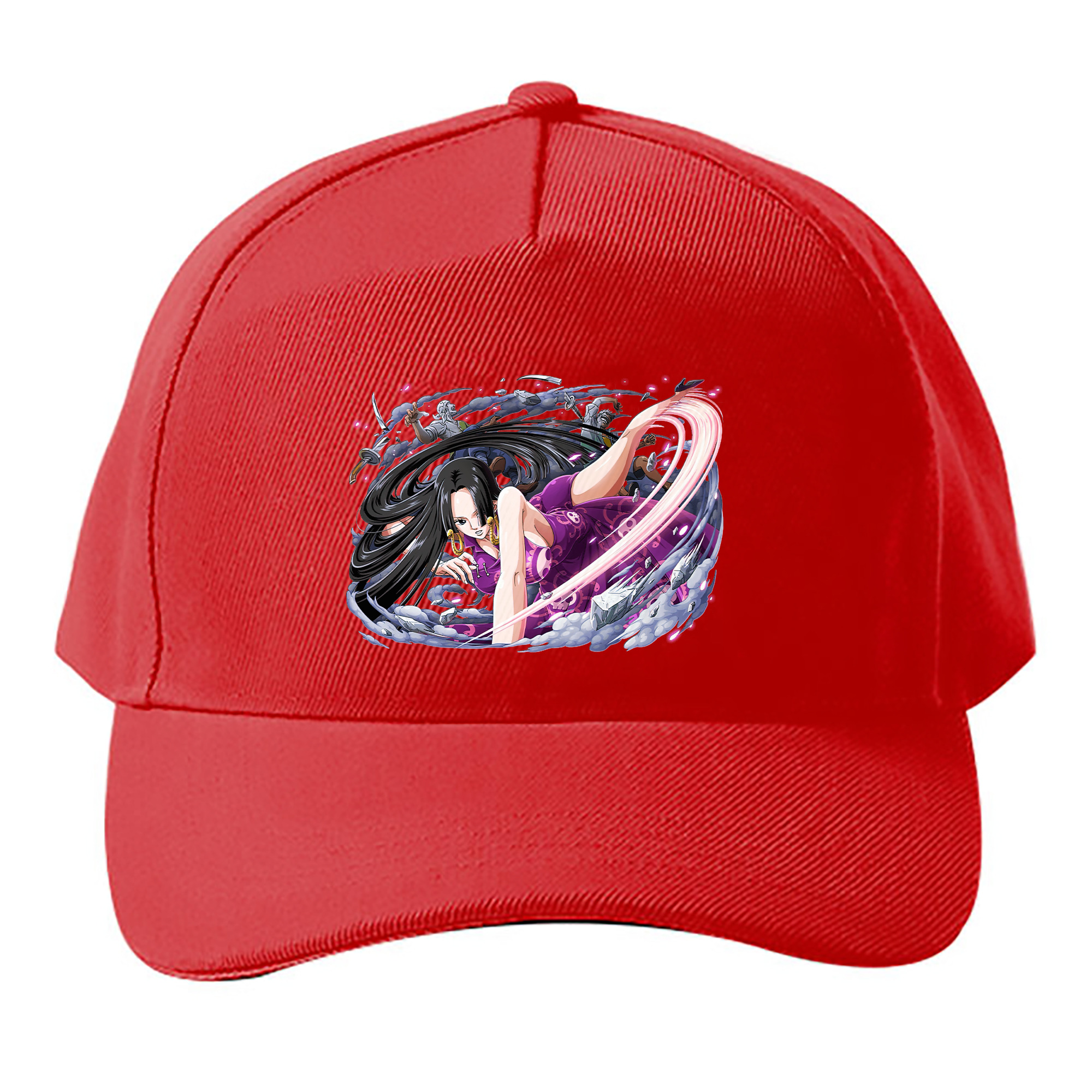 （画像用） ワンピース ボア・ハンコック ONE PIECE Boa·Hancock ベースボールキャップ 綿100％ 男女兼用 帽子 スポーツ