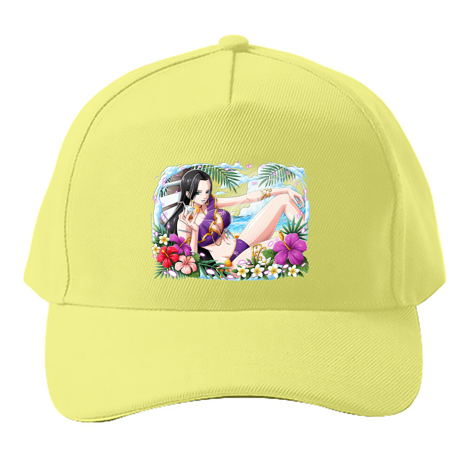 （画像用） ワンピース ボア・ハンコック ONE PIECE Boa·Hancock ベースボールキャップ 綿100％ 男女兼用 帽子 スポーツ