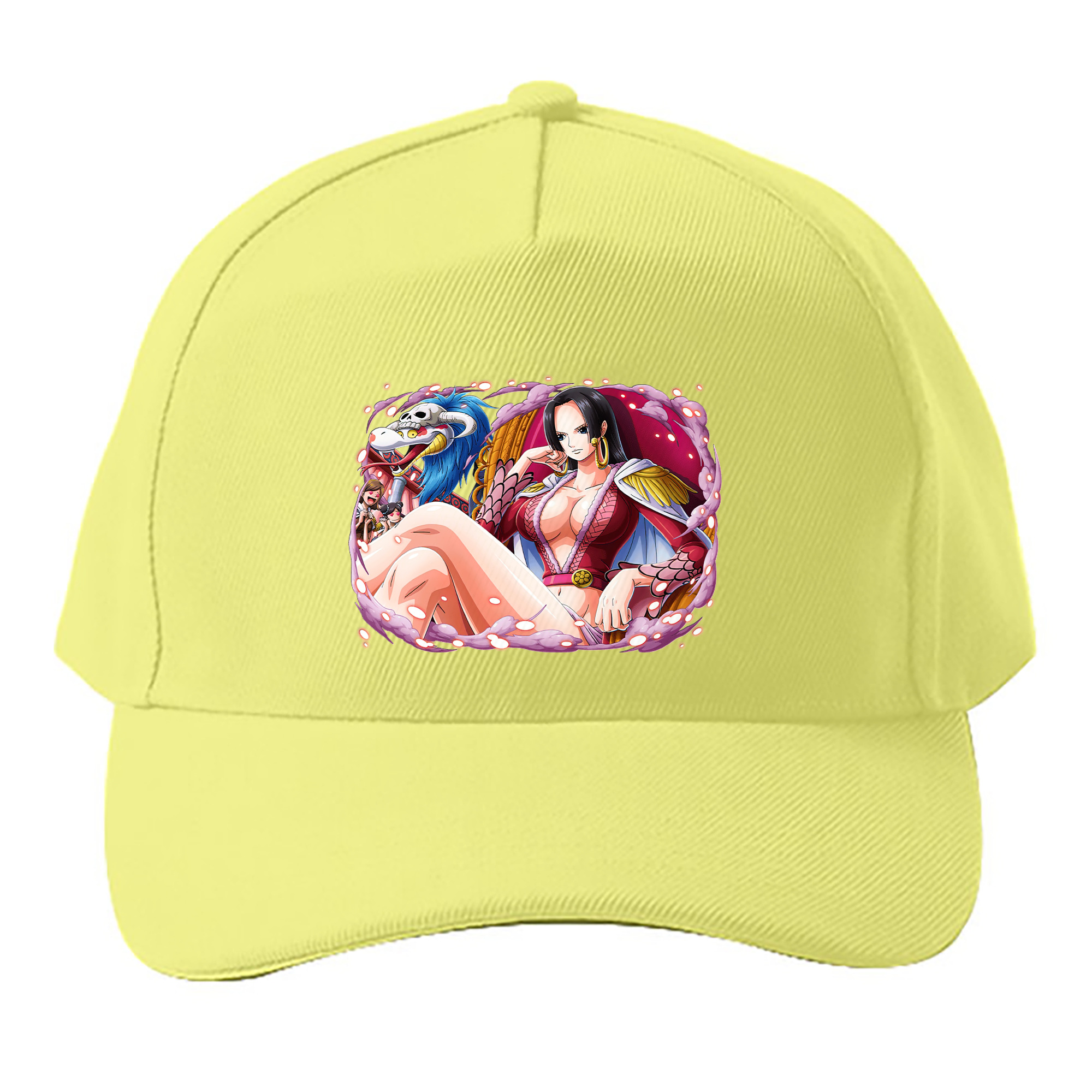 （画像用） ワンピース ボア・ハンコック ONE PIECE Boa·Hancock ベースボールキャップ 綿100％ 男女兼用 帽子 スポーツ