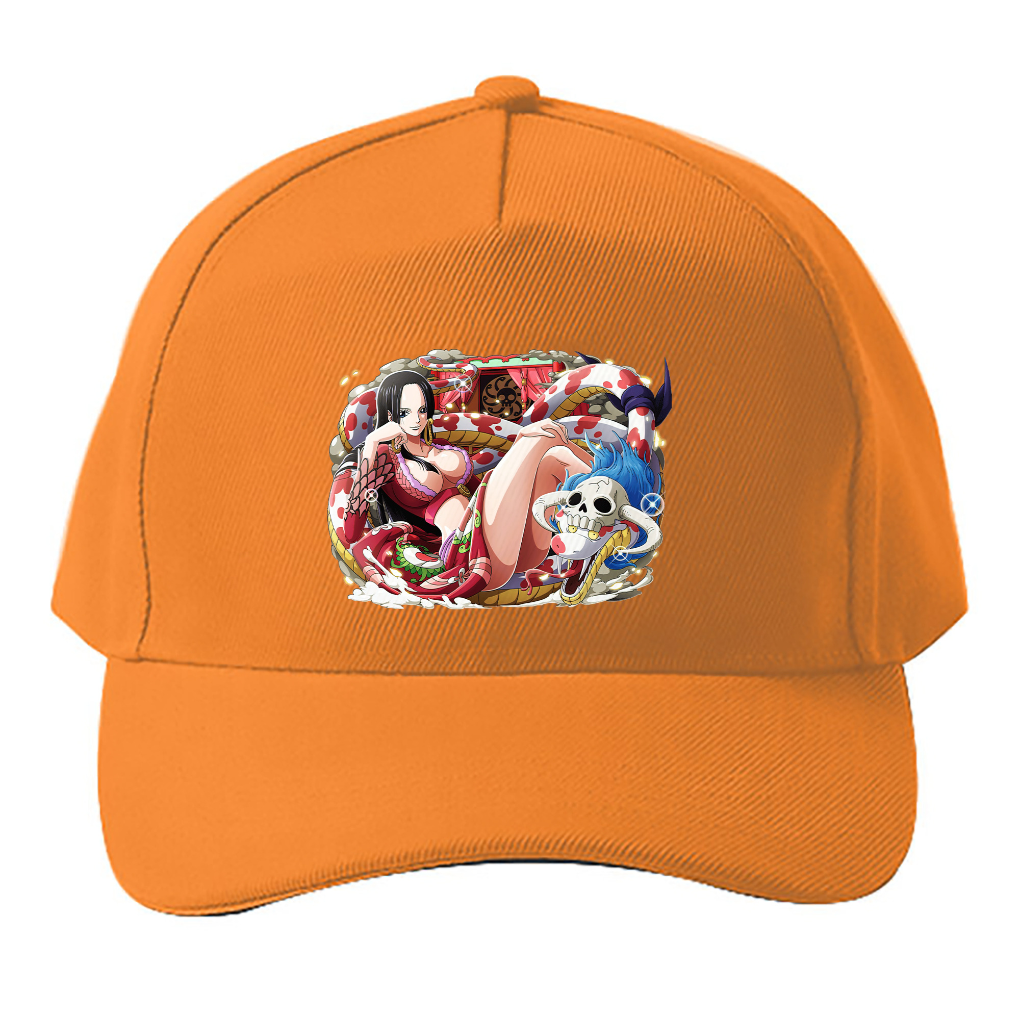 （画像用） ワンピース ボア・ハンコック ONE PIECE Boa·Hancock ベースボールキャップ 綿100％ 男女兼用 帽子 スポーツ