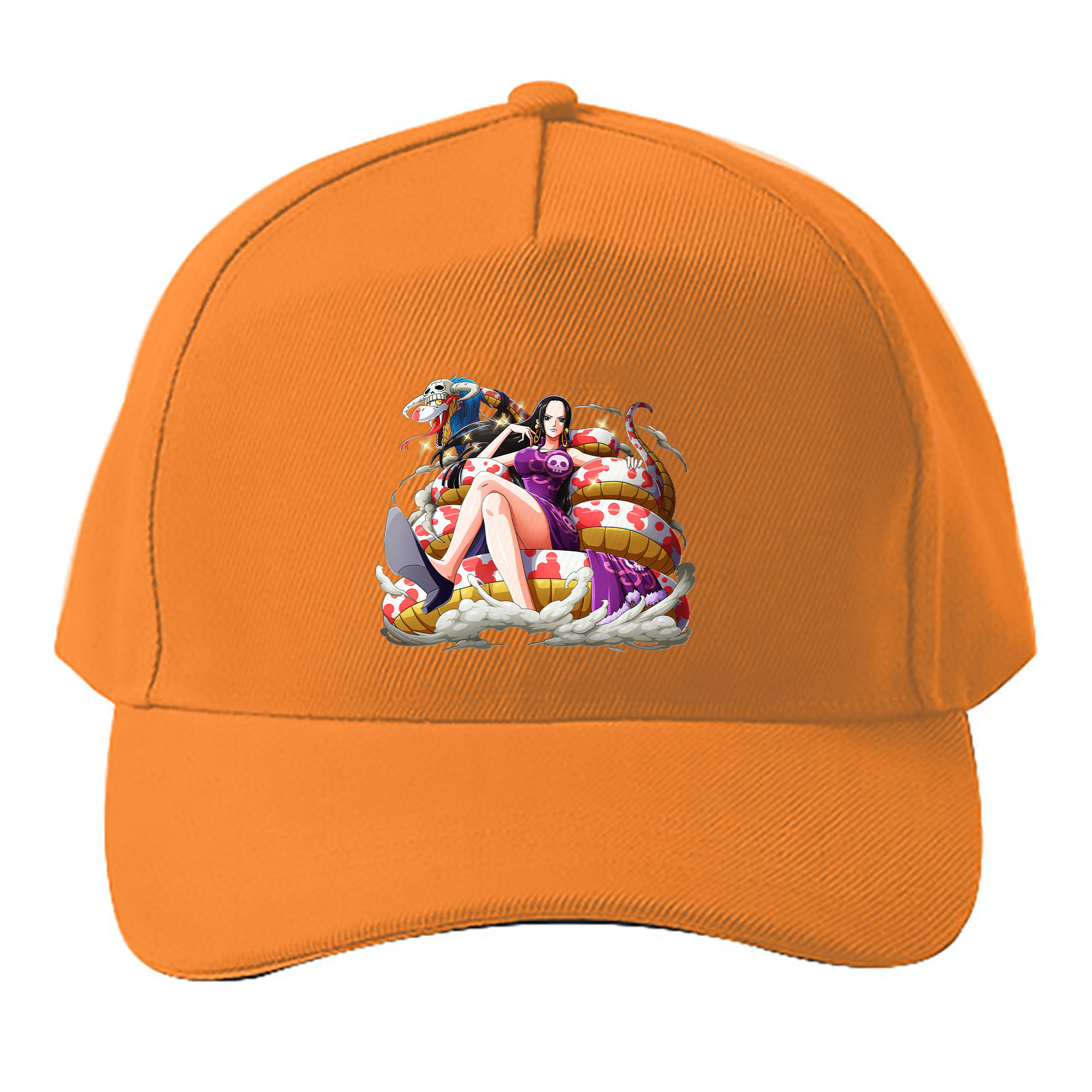 （画像用） ワンピース ボア・ハンコック ONE PIECE Boa·Hancock ベースボールキャップ 綿100％ 男女兼用 帽子 スポーツ