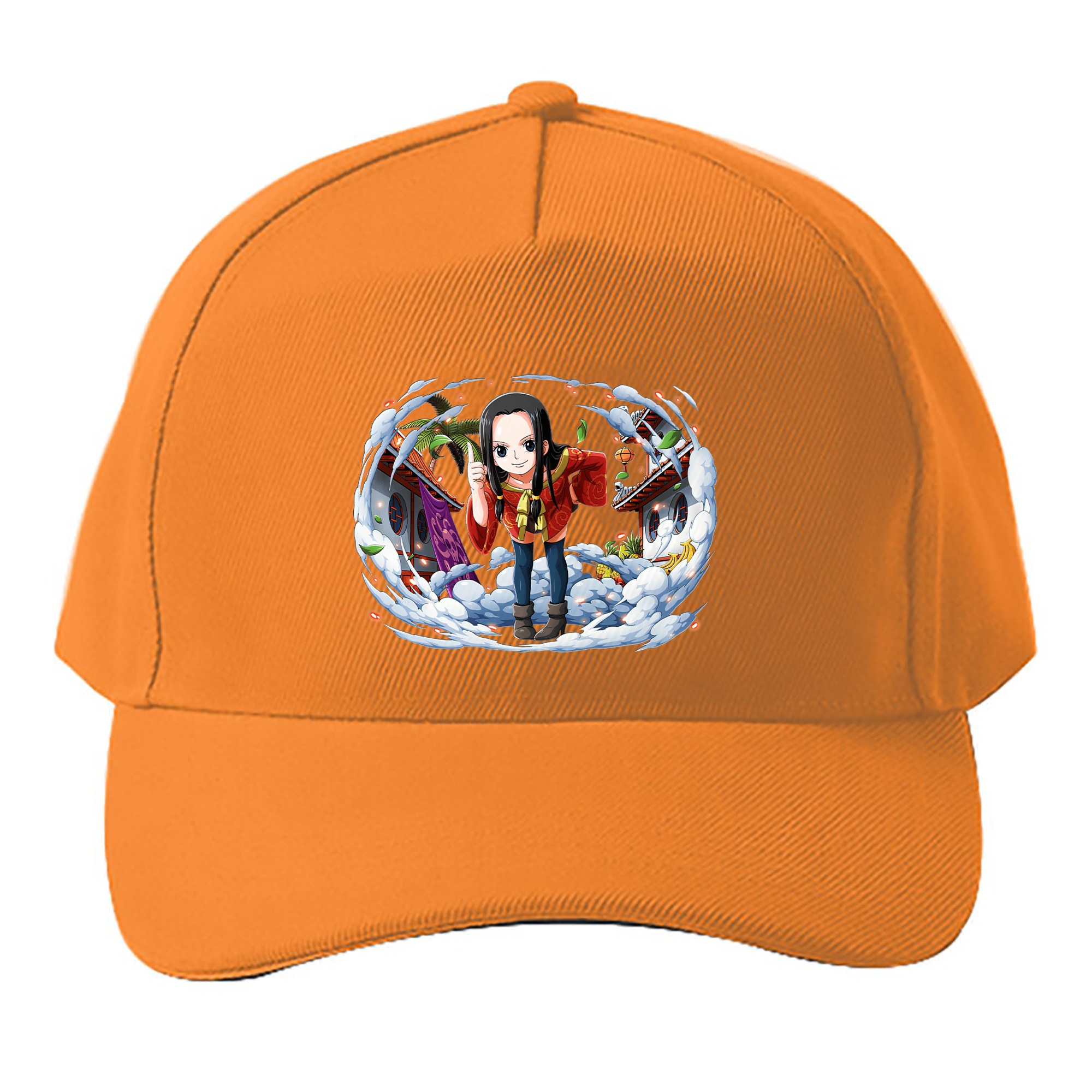 （画像用） ワンピース ボア・ハンコック ONE PIECE Boa·Hancock ベースボールキャップ 綿100％ 男女兼用 帽子 スポーツ
