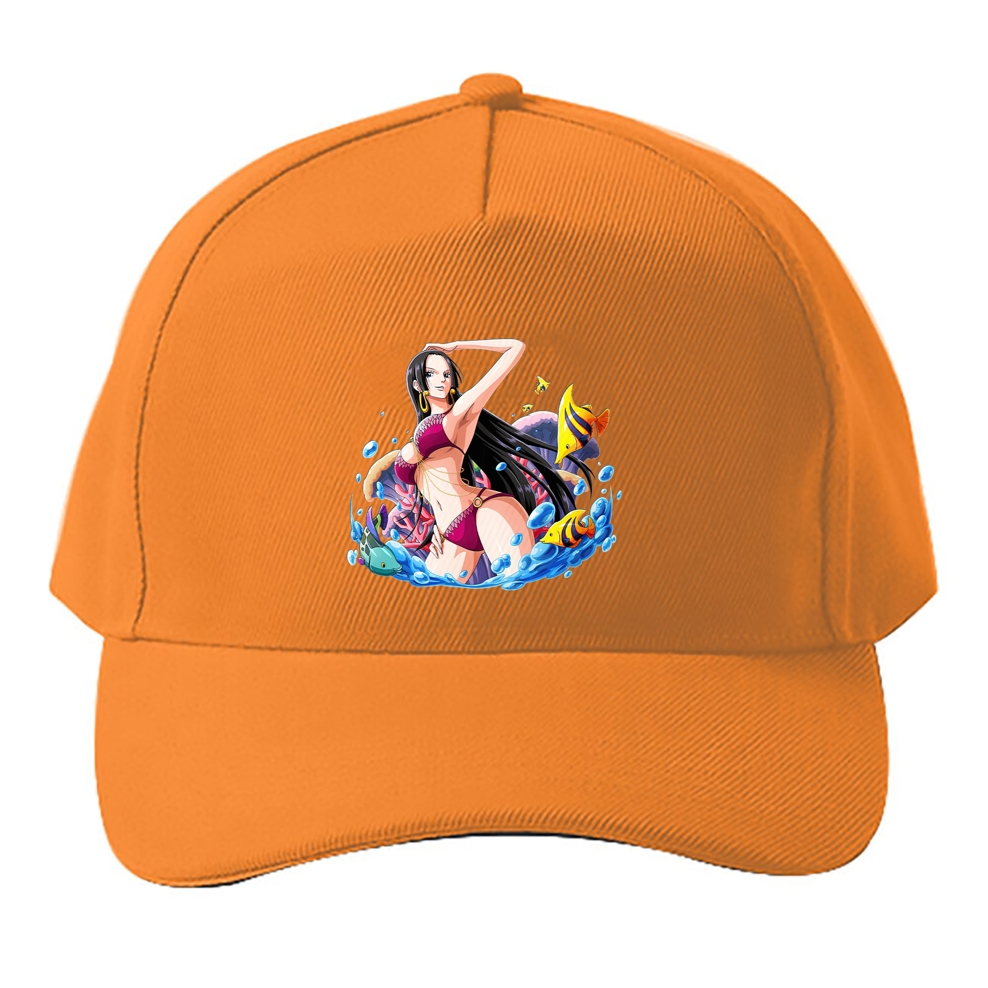 （画像用） ワンピース ボア・ハンコック ONE PIECE Boa·Hancock ベースボールキャップ 綿100％ 男女兼用 帽子 スポーツ