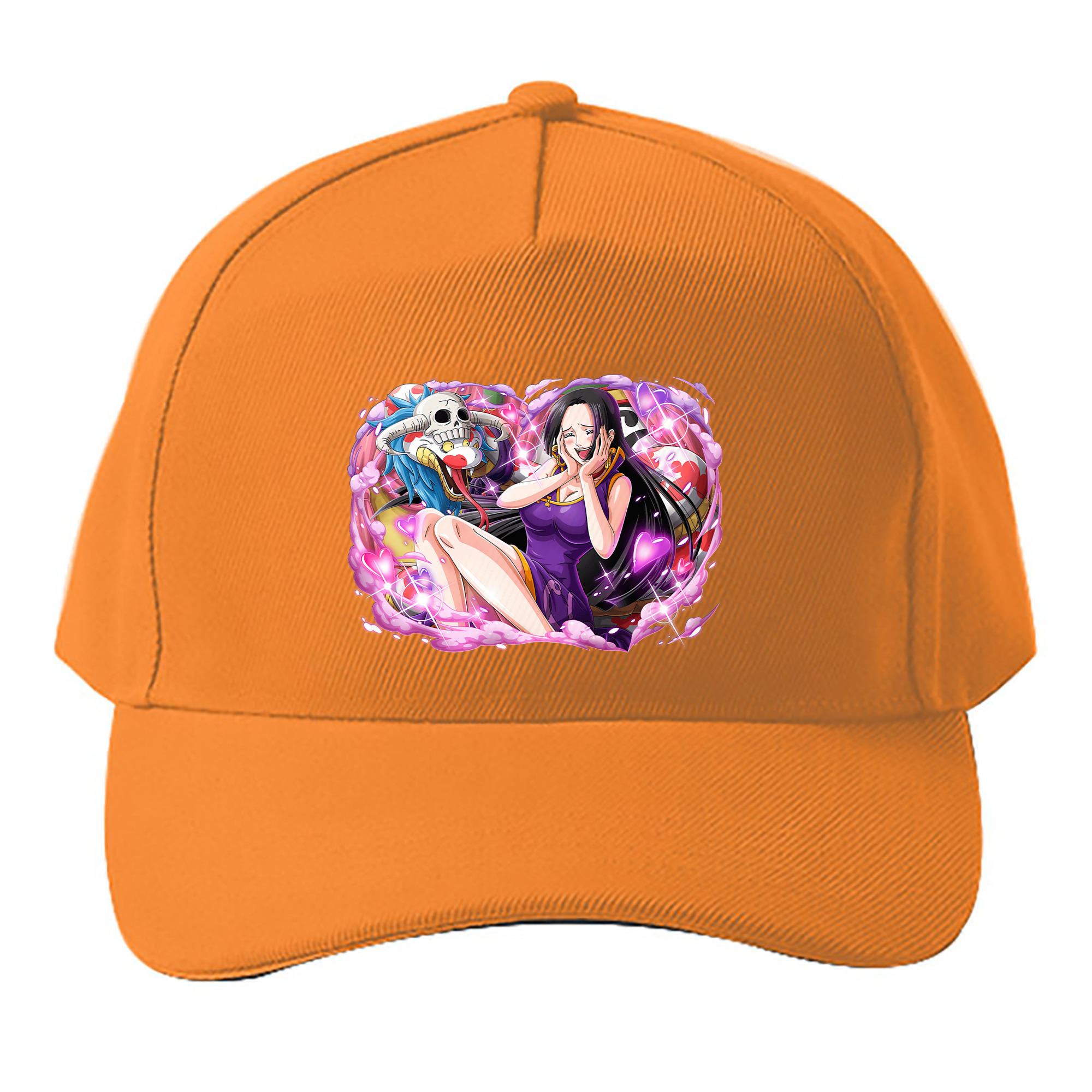 （画像用） ワンピース ボア・ハンコック ONE PIECE Boa·Hancock ベースボールキャップ 綿100％ 男女兼用 帽子 スポーツ