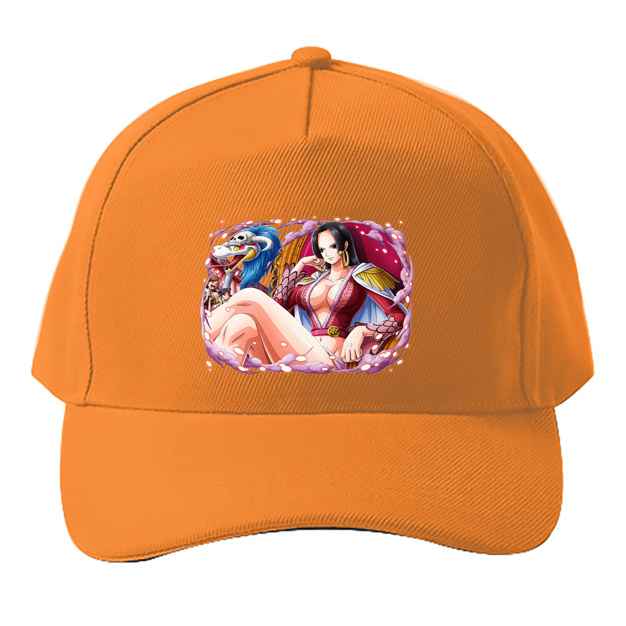 （画像用） ワンピース ボア・ハンコック ONE PIECE Boa·Hancock ベースボールキャップ 綿100％ 男女兼用 帽子 スポーツ