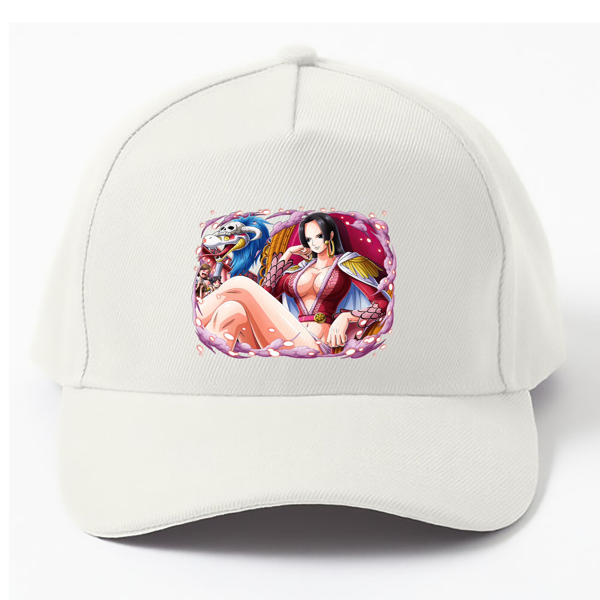 （画像用） ワンピース ボア・ハンコック ONE PIECE Boa·Hancock ベースボールキャップ 綿100％ 男女兼用 帽子 スポーツ