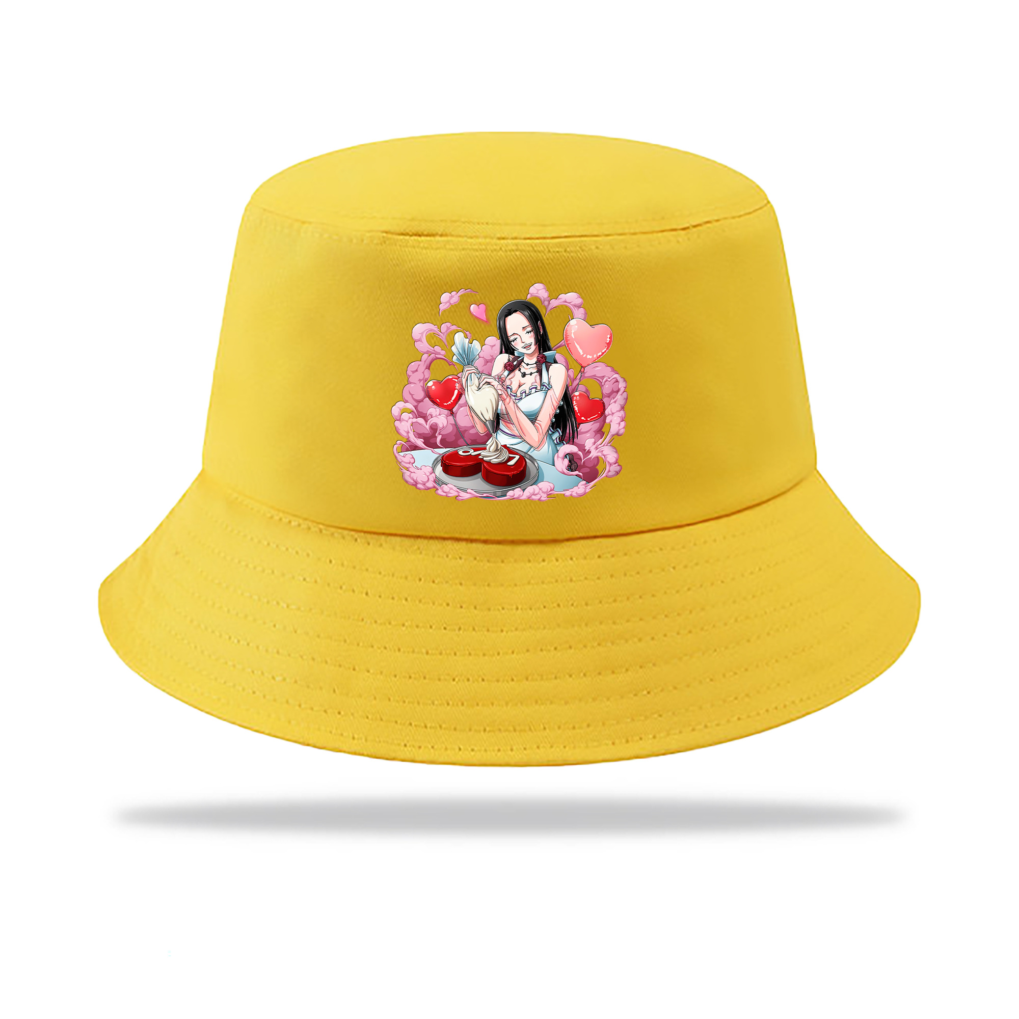 （画像用） ワンピース ボア・ハンコック ONE PIECE Boa·Hancock アウトドア日除けバケットハット