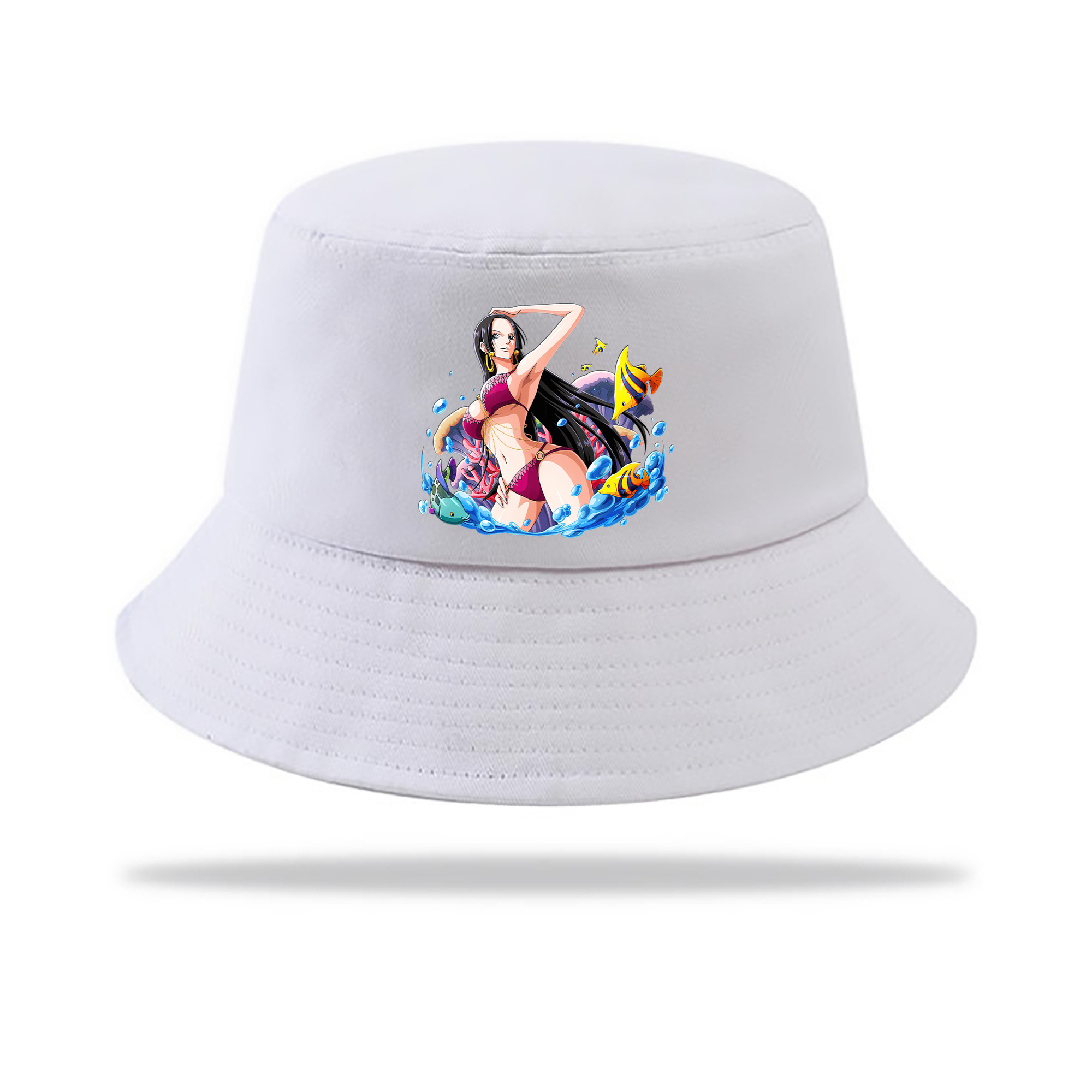 （画像用） ワンピース ボア・ハンコック ONE PIECE Boa·Hancock アウトドア日除けバケットハット
