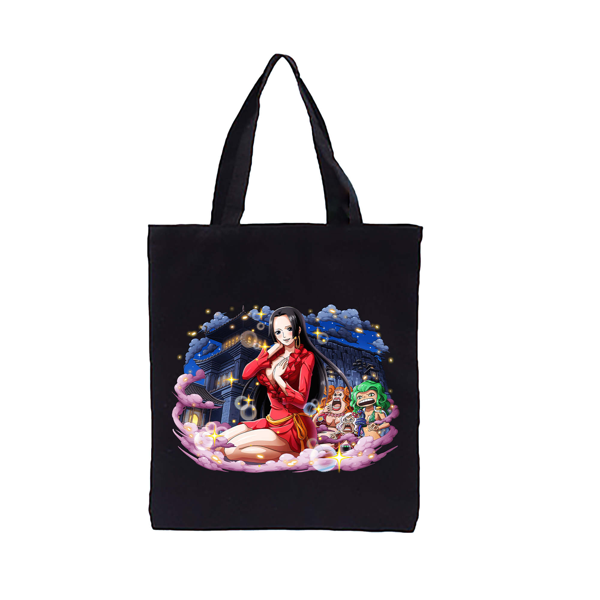 ワンピース ボア・ハンコック ONE PIECE Boa·Hancock 縦型キャンバス生地手提げバッグ　トートバッグ