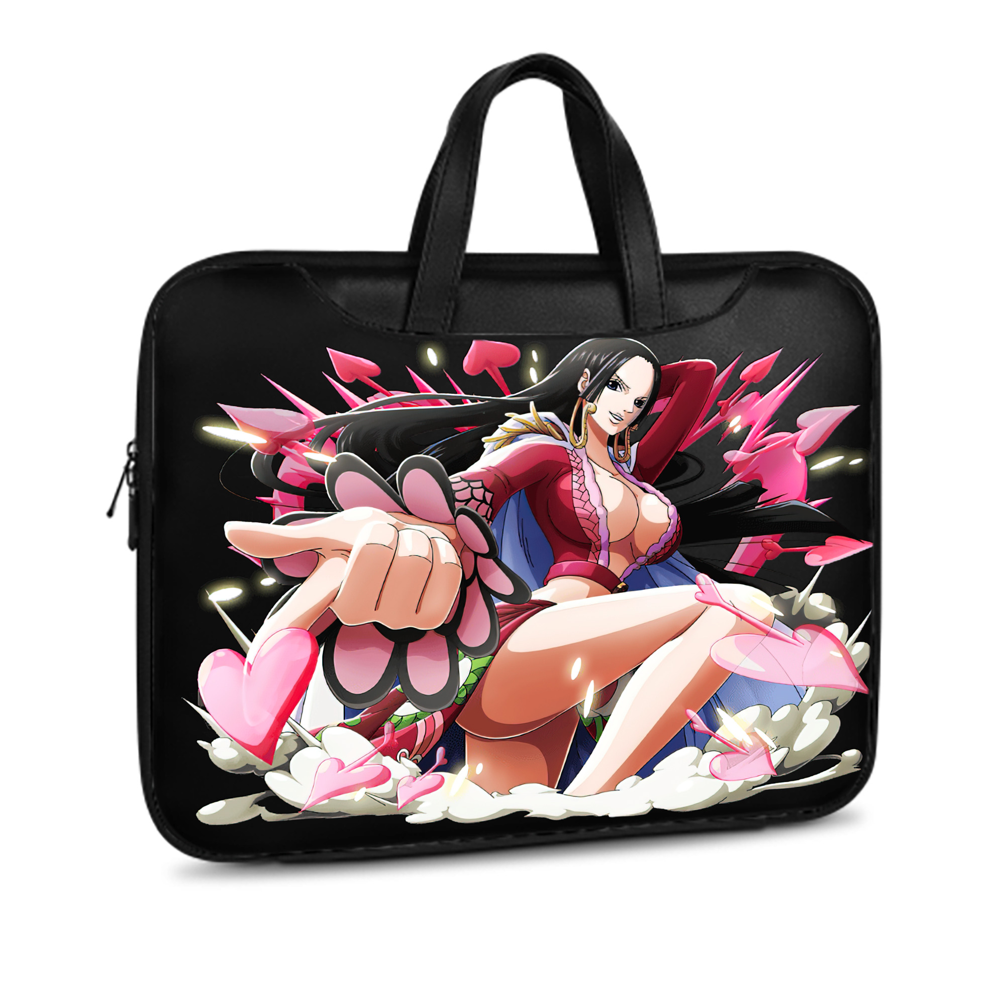 ワンピース ボア・ハンコック ONE PIECE Boa·Hancock レザーラップトップバッグ　ノートパソコンケース
