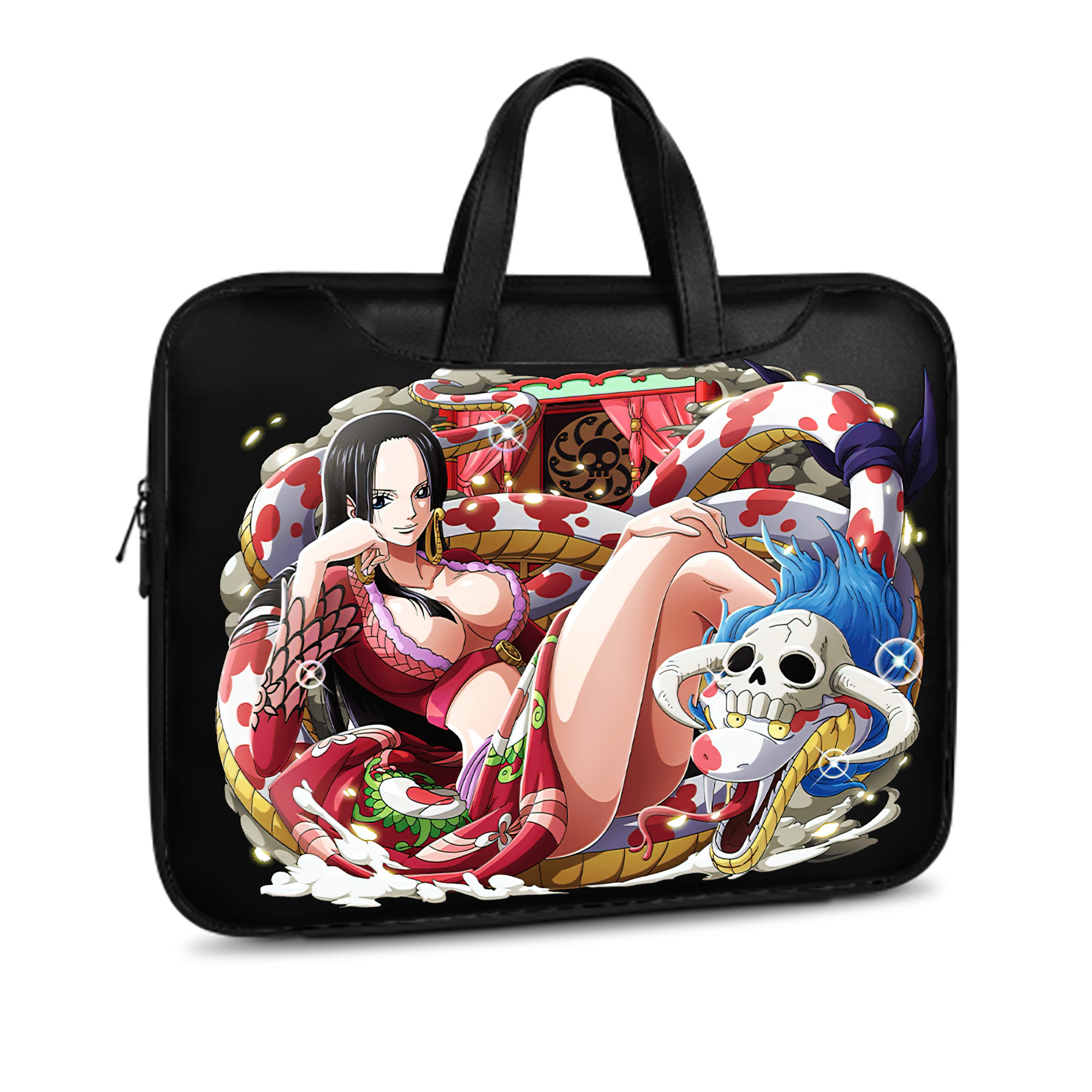 ワンピース ボア・ハンコック ONE PIECE Boa·Hancock レザーラップトップバッグ　ノートパソコンケース