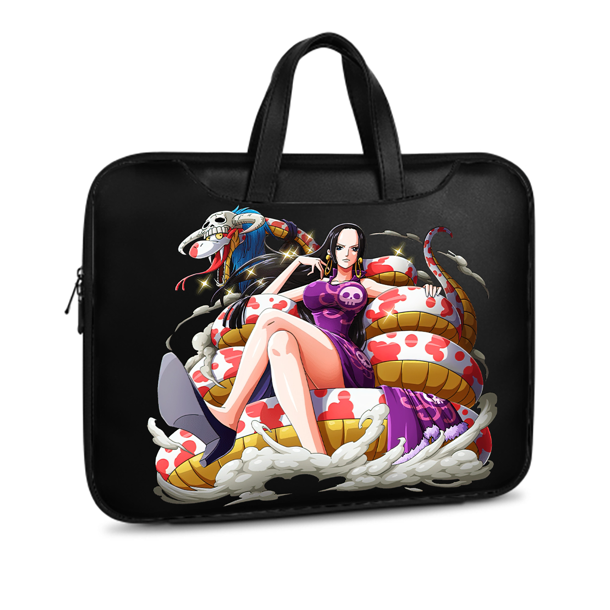 ワンピース ボア・ハンコック ONE PIECE Boa·Hancock レザーラップトップバッグ　ノートパソコンケース