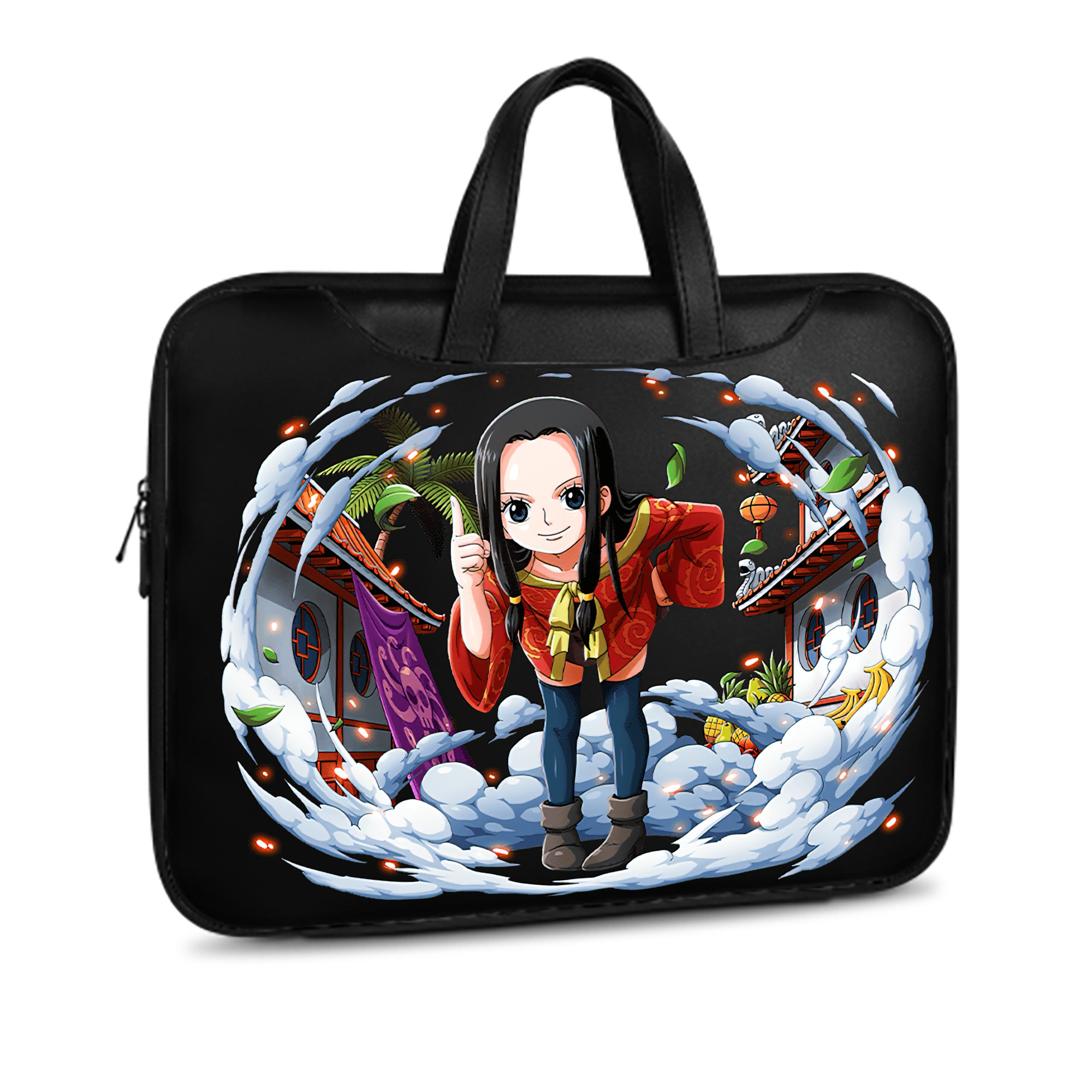 ワンピース ボア・ハンコック ONE PIECE Boa·Hancock レザーラップトップバッグ　ノートパソコンケース