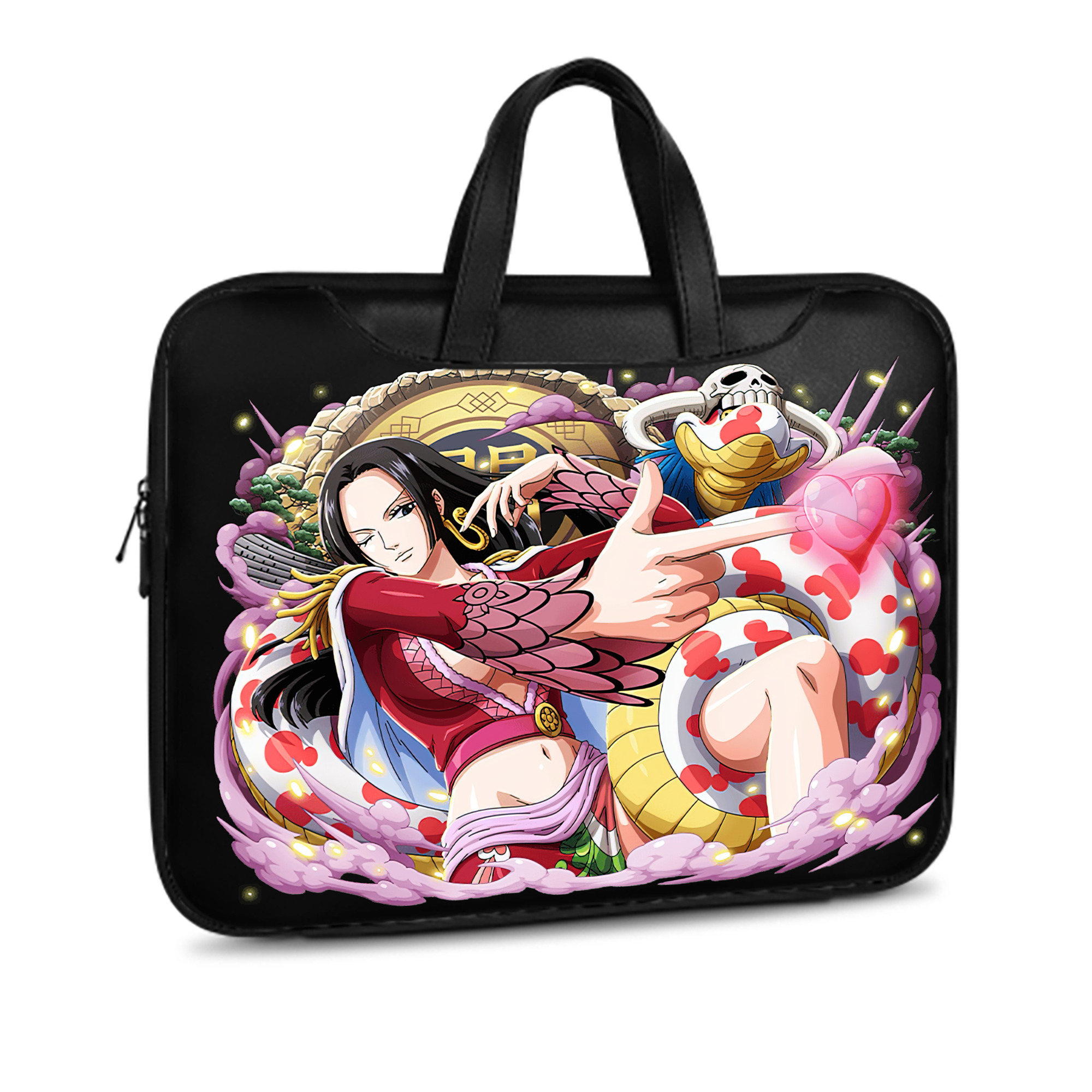 ワンピース ボア・ハンコック ONE PIECE Boa·Hancock レザーラップトップバッグ　ノートパソコンケース