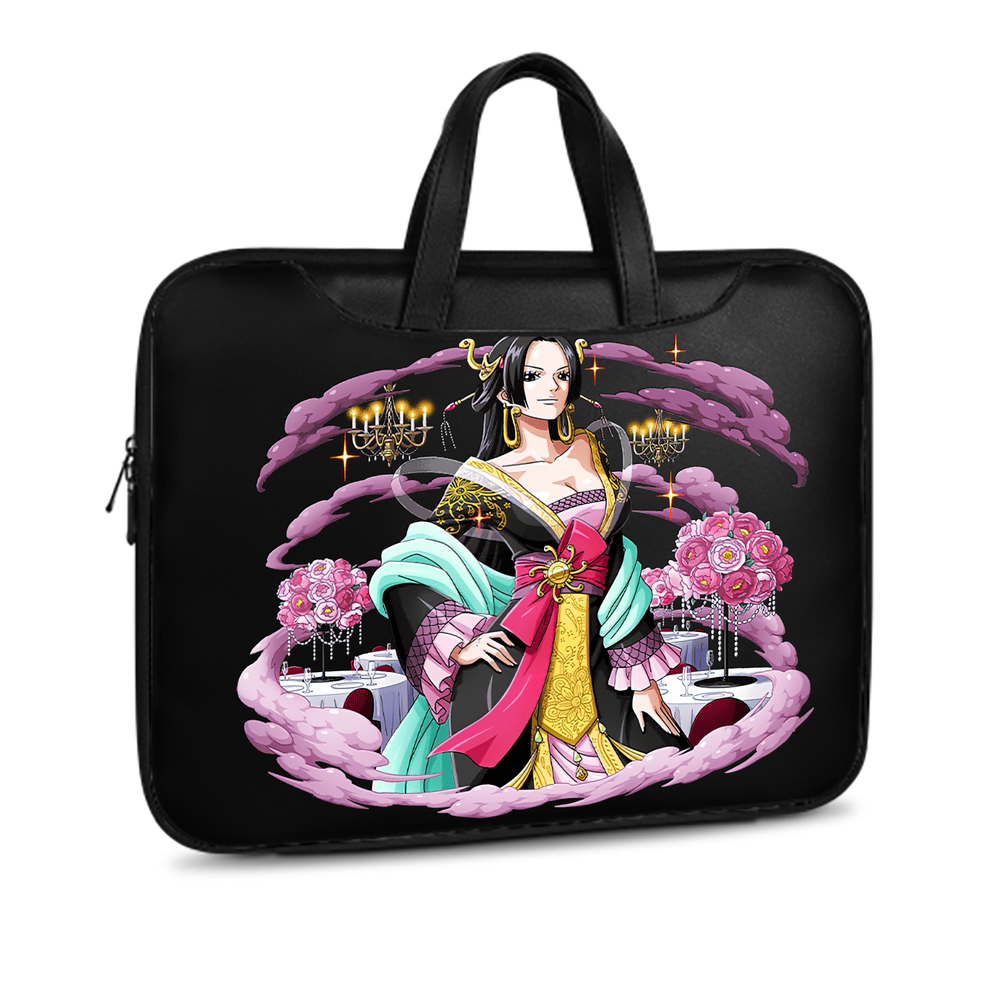 ワンピース ボア・ハンコック ONE PIECE Boa·Hancock レザーラップトップバッグ　ノートパソコンケース