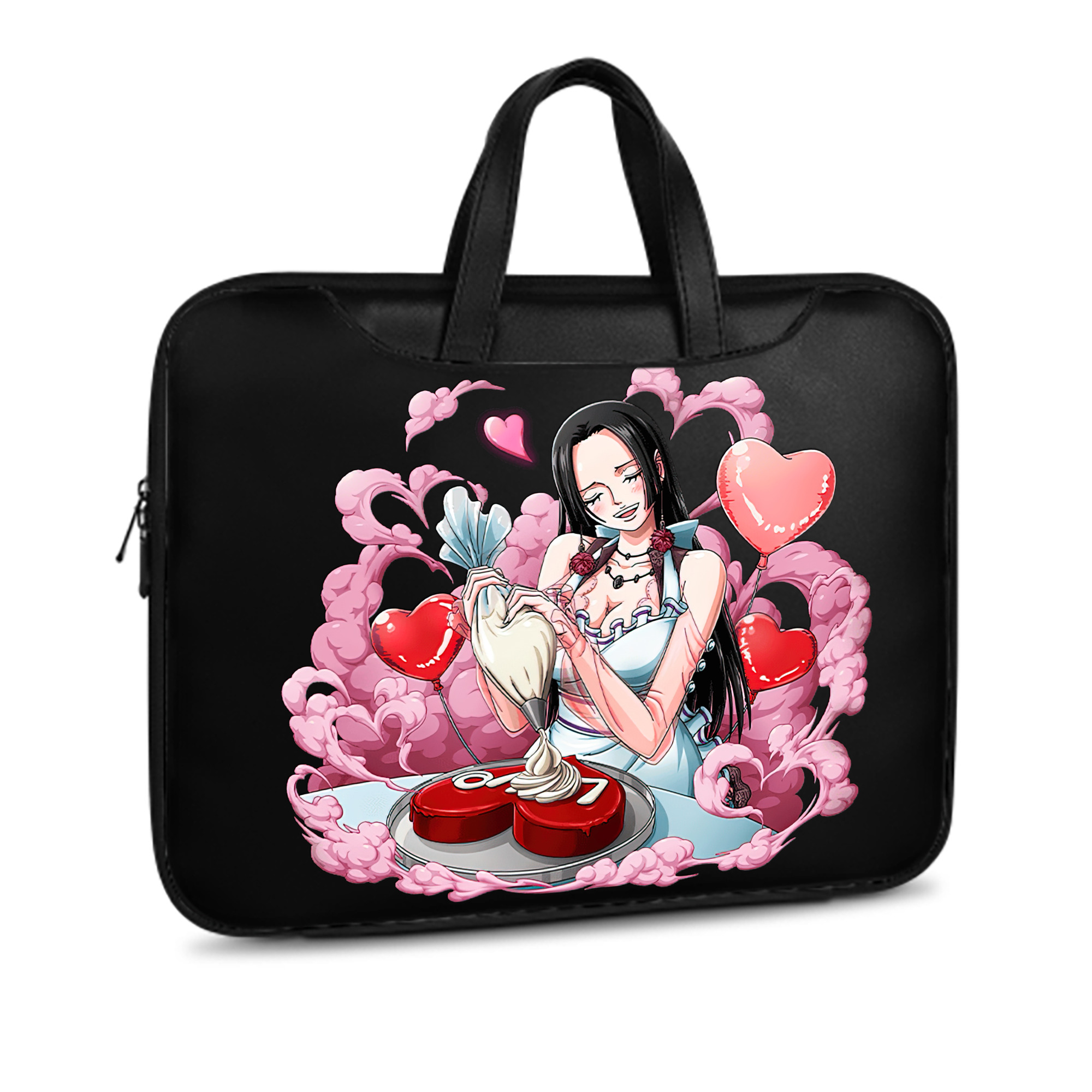 ワンピース ボア・ハンコック ONE PIECE Boa·Hancock レザーラップトップバッグ　ノートパソコンケース