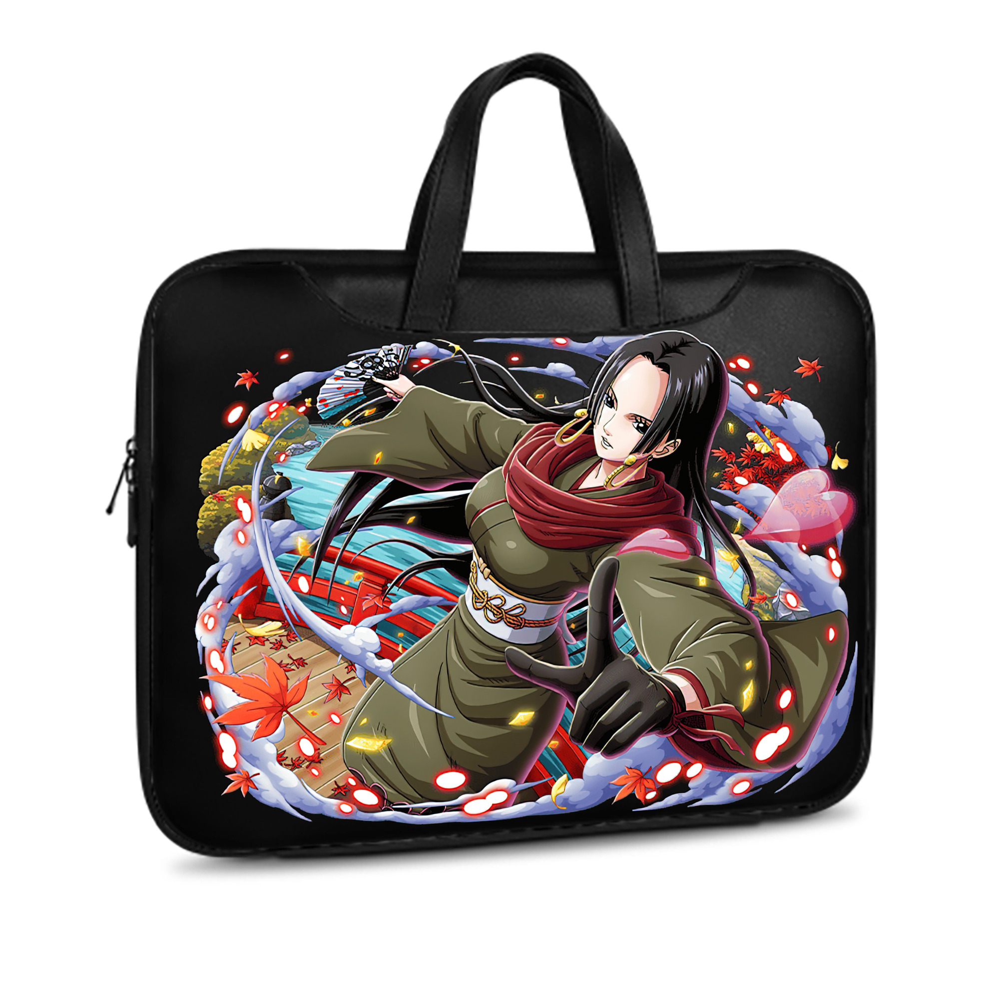 ワンピース ボア・ハンコック ONE PIECE Boa·Hancock レザーラップトップバッグ　ノートパソコンケース