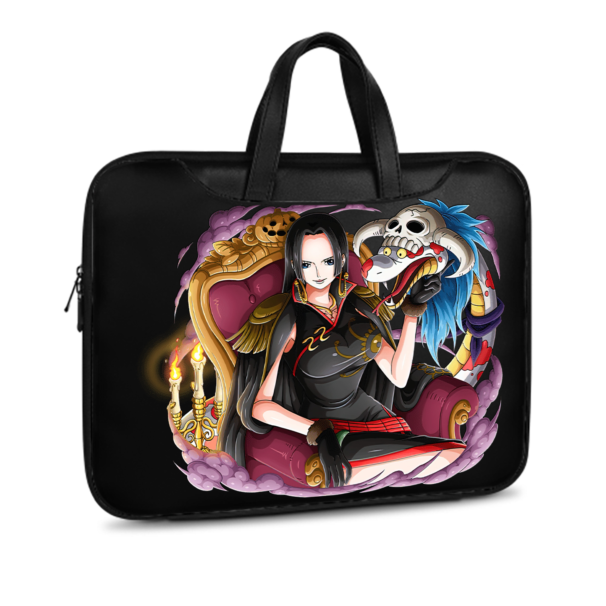ワンピース ボア・ハンコック ONE PIECE Boa·Hancock レザーラップトップバッグ　ノートパソコンケース