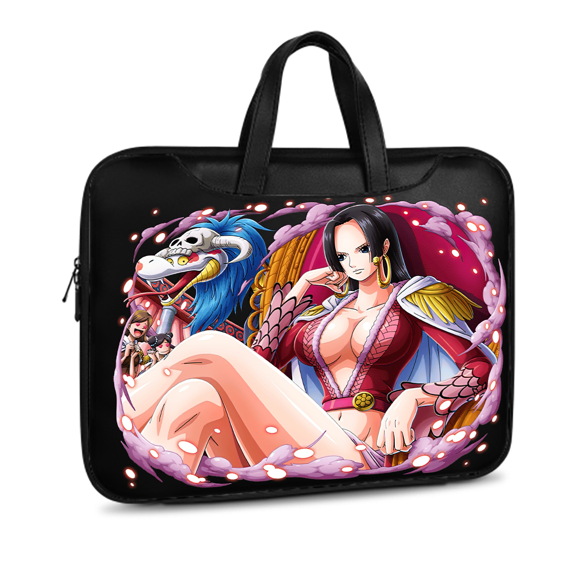 ワンピース ボア・ハンコック ONE PIECE Boa·Hancock レザーラップトップバッグ　ノートパソコンケース